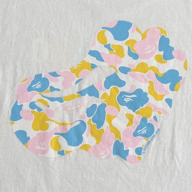 Bape 2006 BAPE Multi Camo APE HEAD T-shirt NIGO cotton candy camo Size US M / EU 48-50 / 2 - 5 Thumbnail
