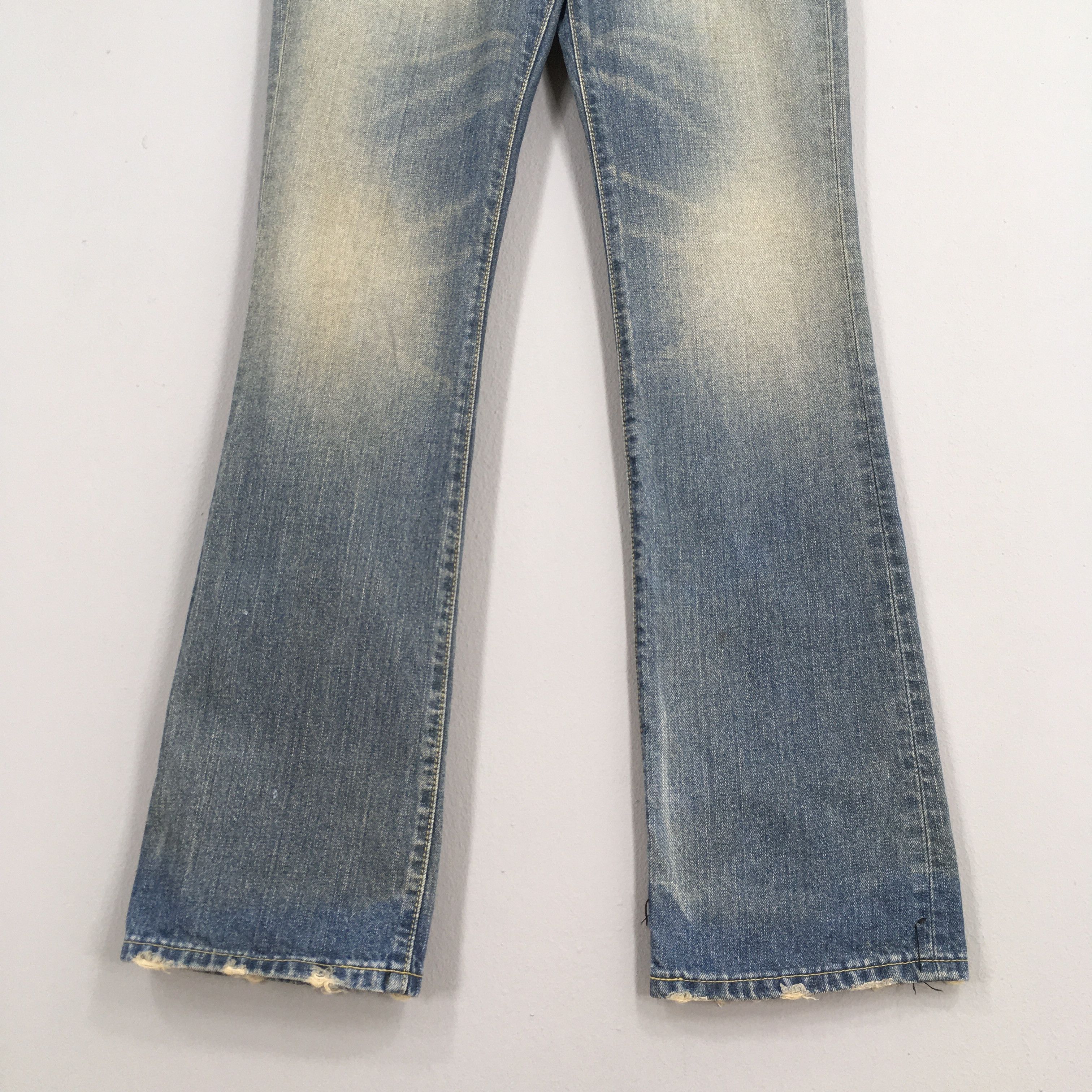 Levi's Size 27x31.5 Vintage Levi's 517 Bootcut Flare Jeans S1980 Size 27" / US 4 / IT 40 - 4 Thumbnail
