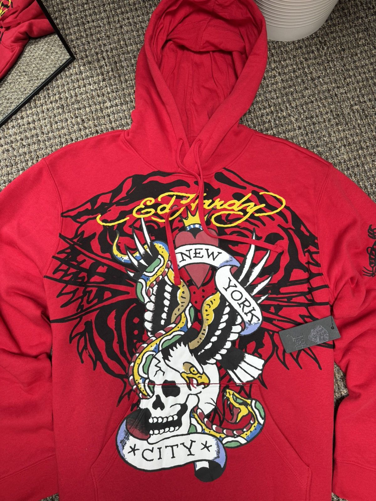 Ed Hardy Men’s Hoodie Ed Hardy Rare Casual Size US XL / EU 56 / 4 - 7 Thumbnail