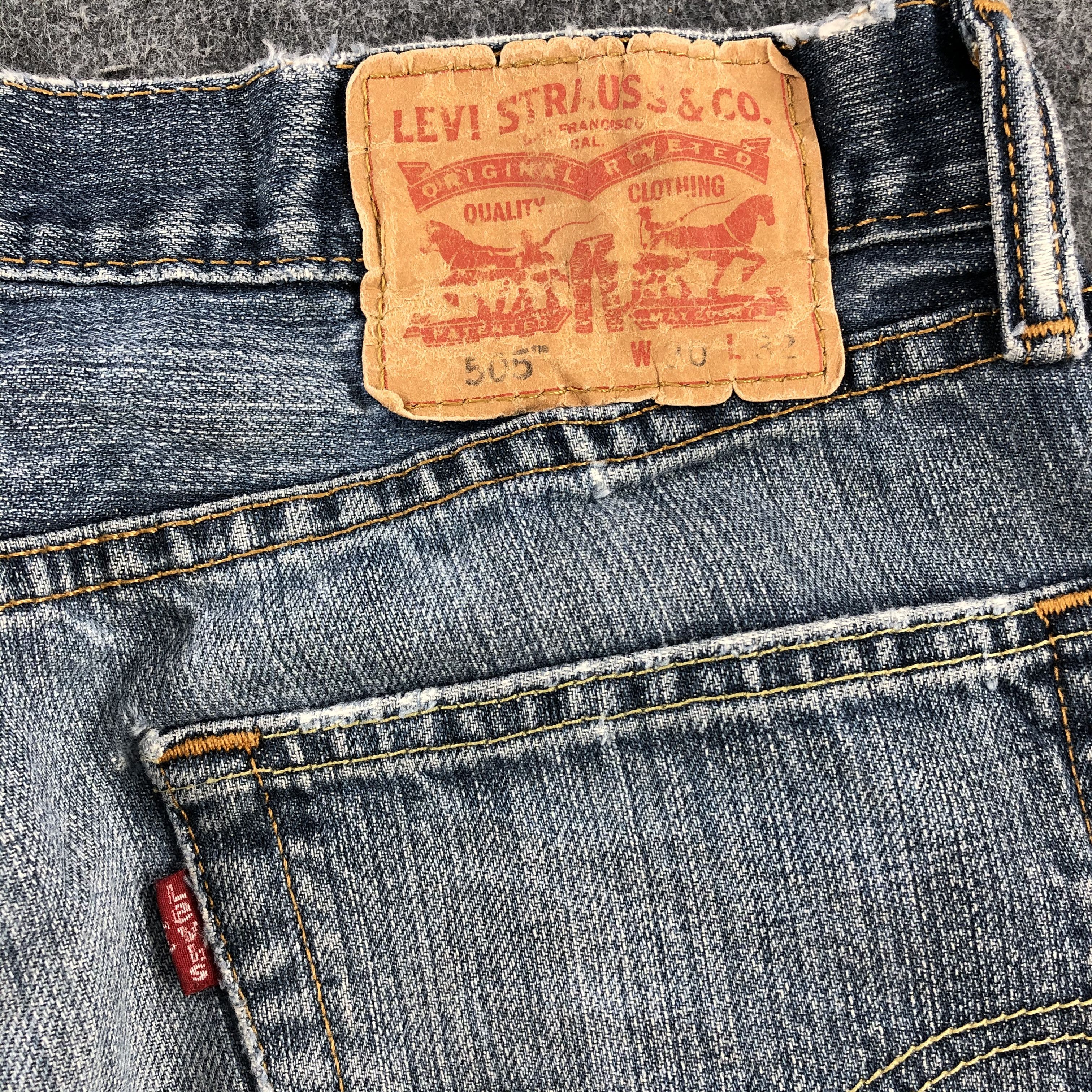 Levi's × Vintage Vintage Blue Wash Levis 505 Jeans-JM1977 Size US 32 / EU 48 - 6 Thumbnail