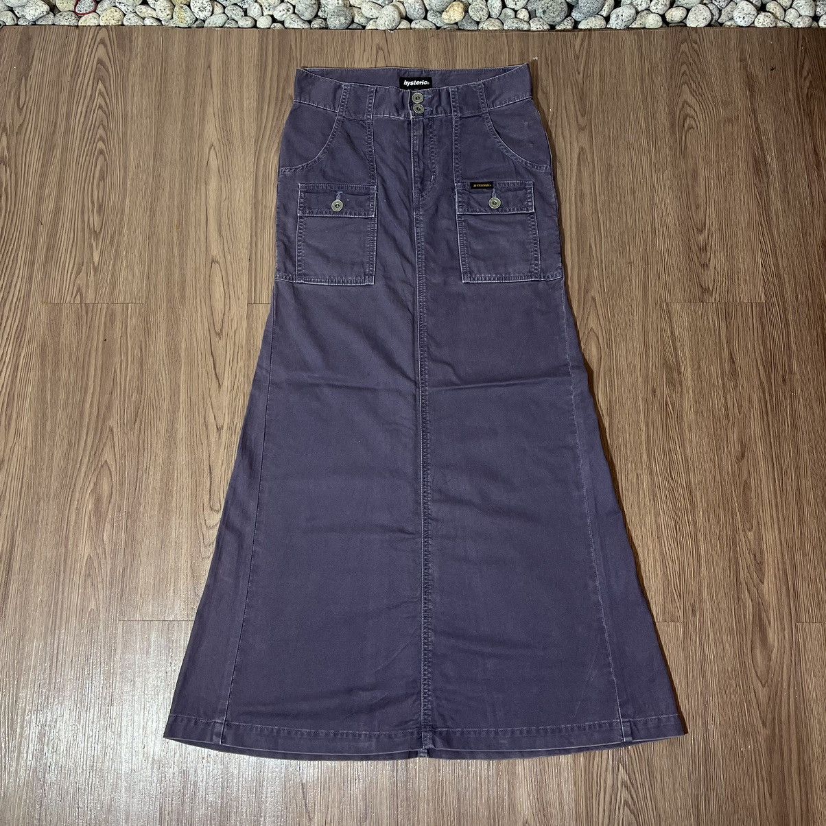 Hysteric Glamour Hysteric Glamour Military Purple Bush Maxi Skirt Size 29" - 1 Thumbnail