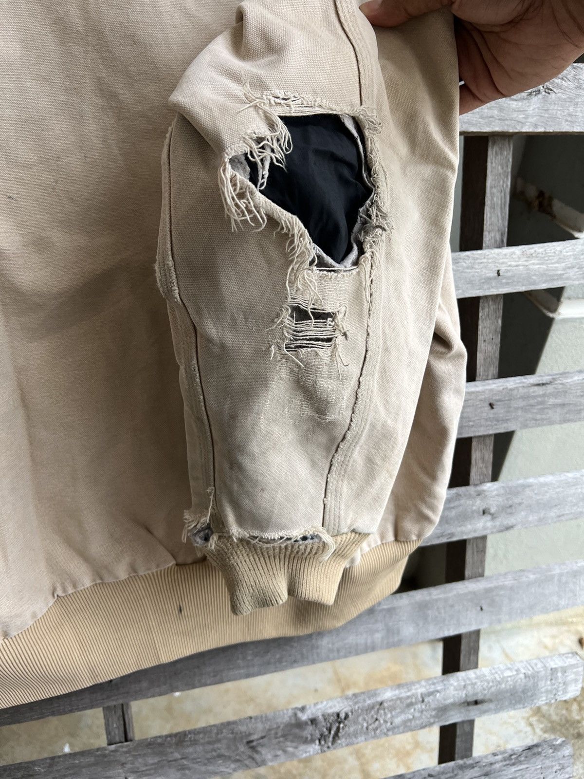 Carhartt Vintage Y2K Thrashed Distressed Carhartt Jacket Size US XL / EU 56 / 4 - 14 Thumbnail