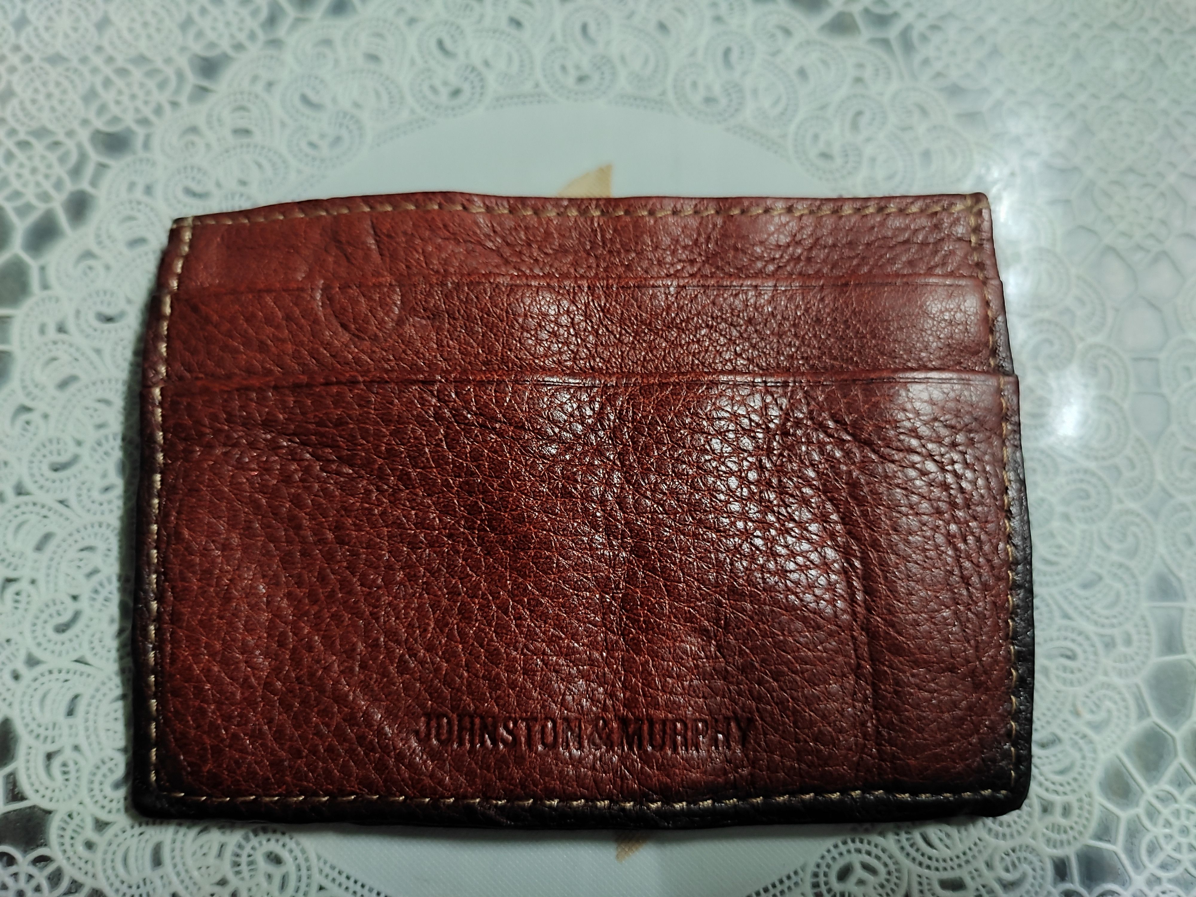 Genuine Leather × Johnston & Murphy × Vivienne Westwood Wallet Card Holder By Johnston & Murphy Size ONE SIZE - 2 Thumbnail