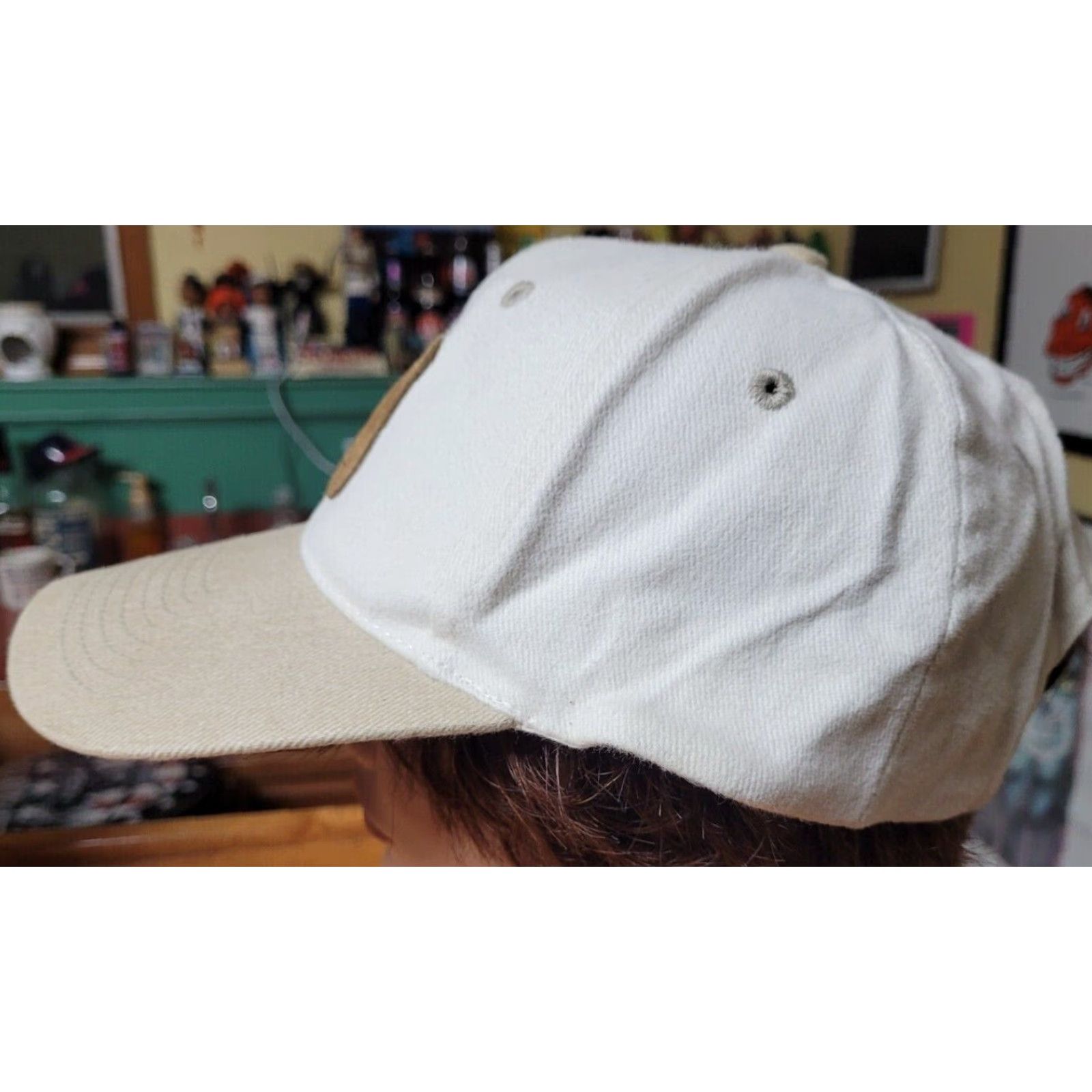 Vintage VTG Four Seasons Damon's Ribs Prime Rib Restaurant Hat Cap Ball Cap Adjustable White 80s Restaurants & Fast Food Men Mens Size ONE SIZE - 2 Thumbnail