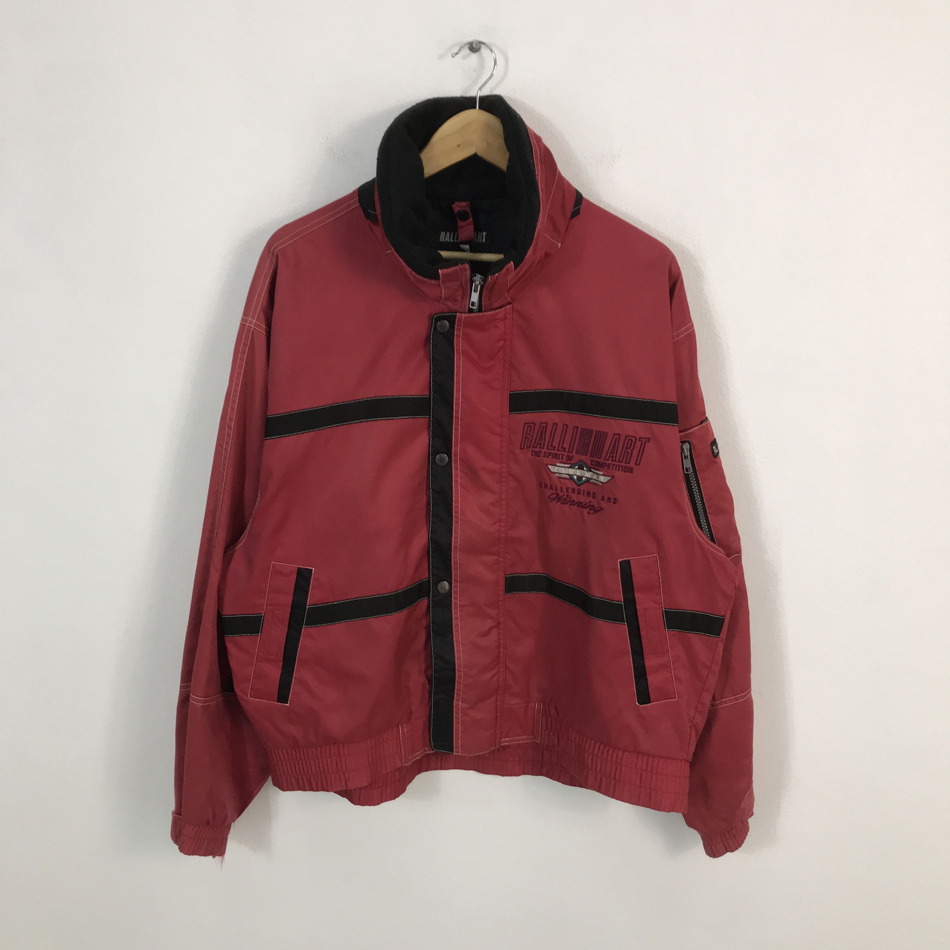 Japanese Brand Vintage Ralliart Racing Mitsubishi jacket Size US L / EU 52-54 / 3 - 1 Thumbnail