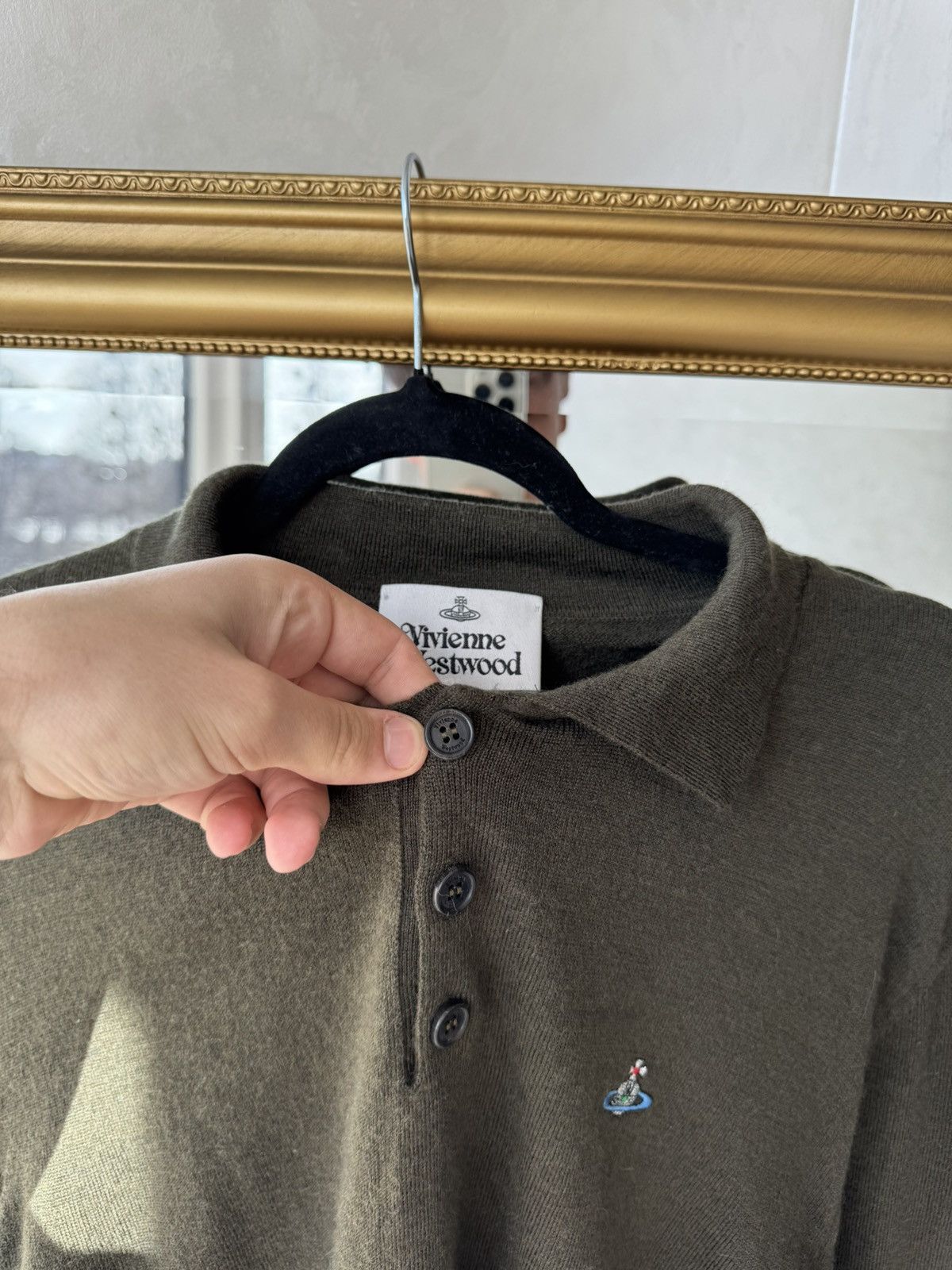 Vivienne Westwood Vivienne Westwood longsleeve Polo Size US L / EU 52-54 / 3 - 3 Thumbnail