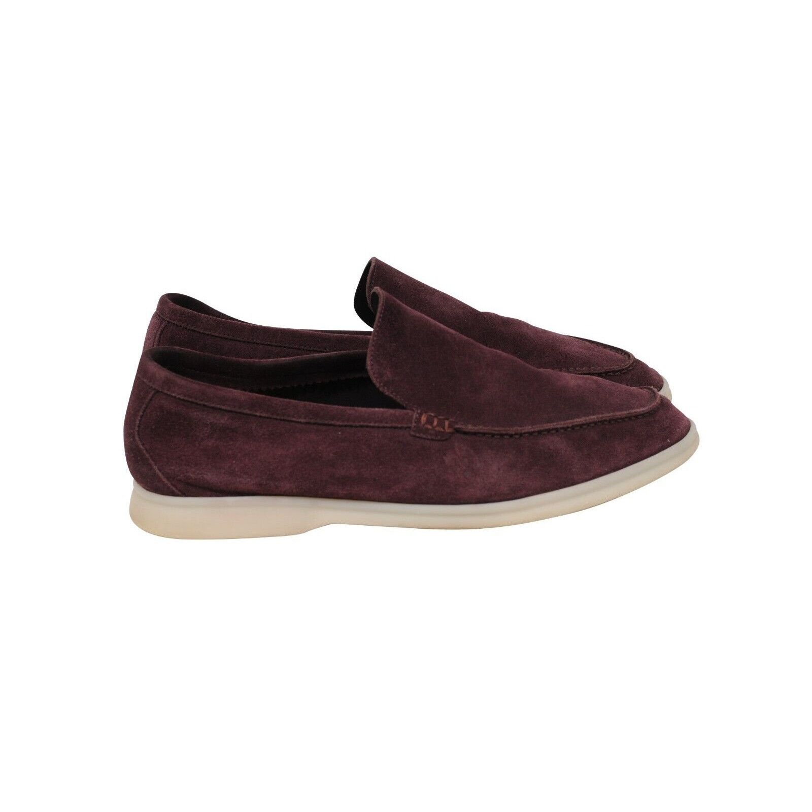 Loro Piana Burgundy Red Suede Summer Walk - 01919 Size US 8.5 / EU 41-42 - 8 Thumbnail