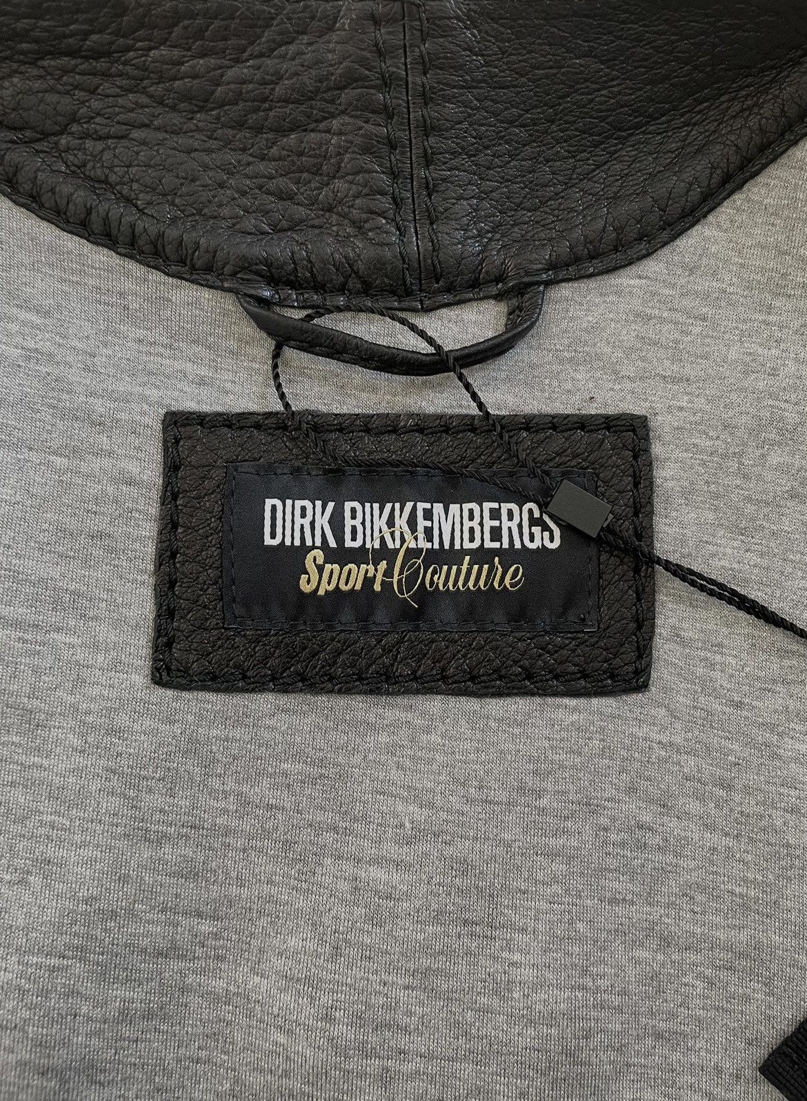 Dirk Bikkembergs Tactical leather cargo backpack vest Size US S / EU 44-46 / 1 - 4 Thumbnail