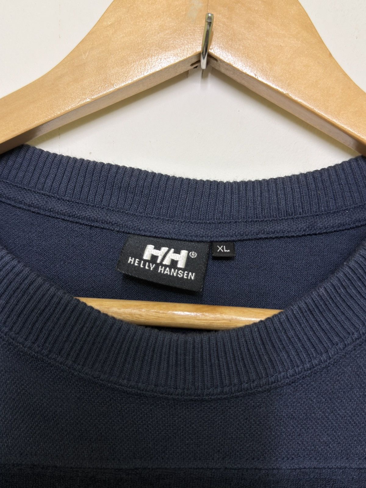 Helly Hansen Vintage Helly Hansen Patchwork Stripe Textured Short Sleeve Size US M / EU 48-50 / 2 - 7 Thumbnail