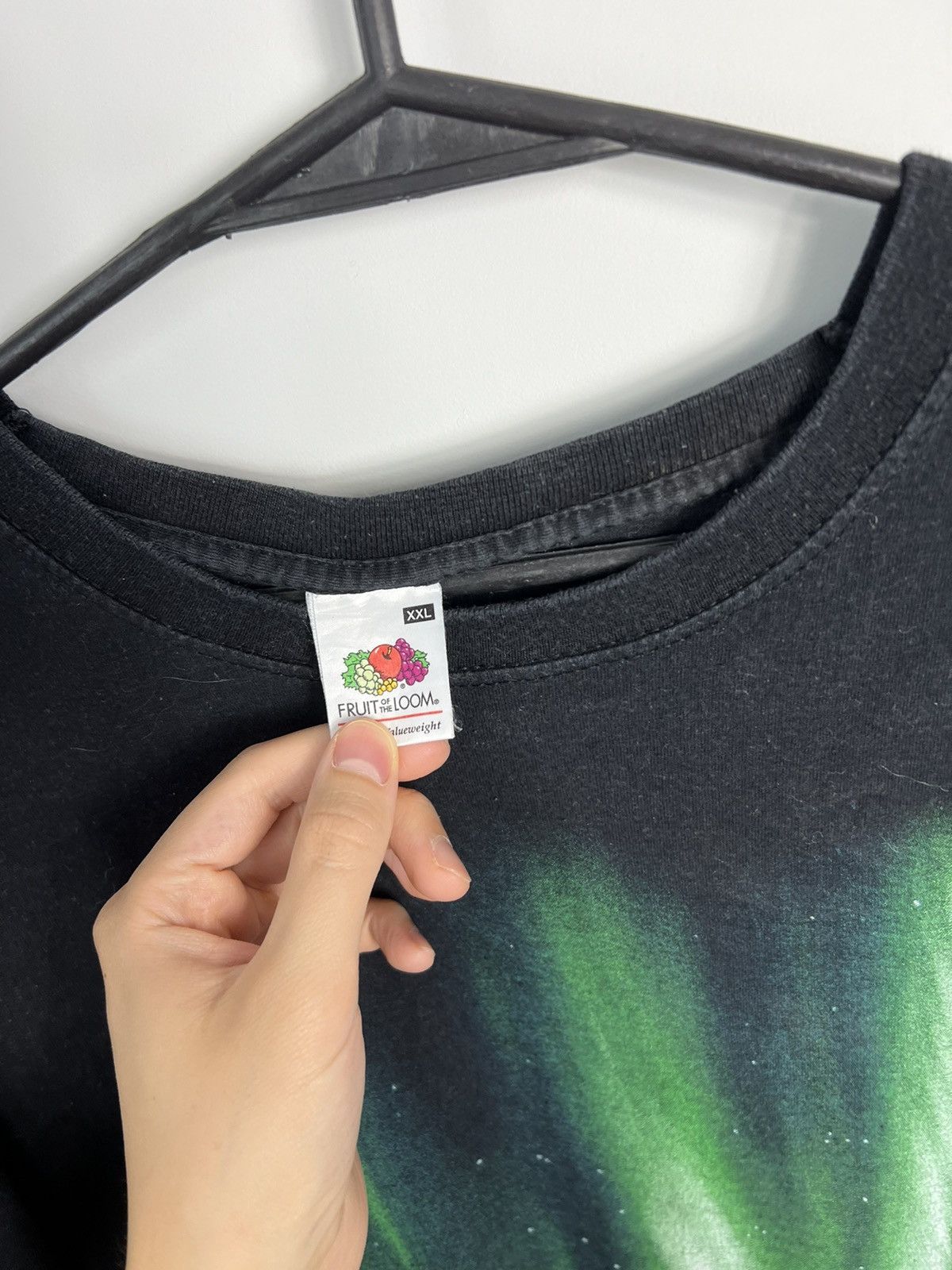 Vintage Tshirt Aurora Borealis vintage great Size US XL / EU 56 / 4 - 3 Thumbnail