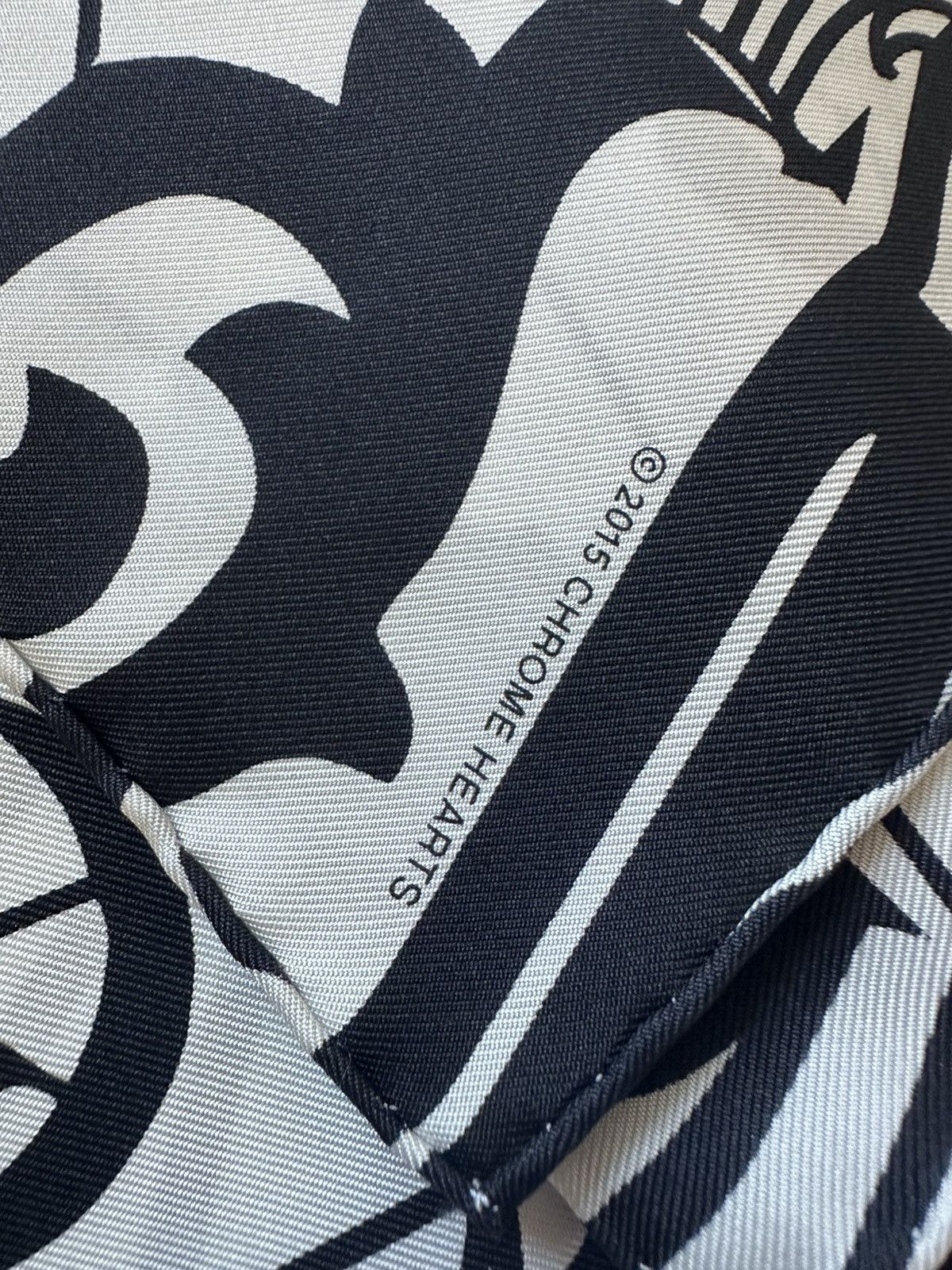 Chrome Hearts Chrome hearts 100% Silk Square Scarf Size ONE SIZE - 3 Thumbnail