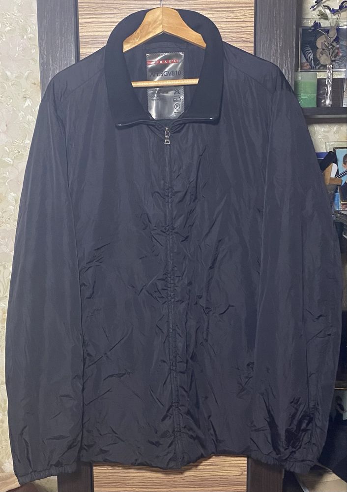 Prada Vintage Prada art. SGV810 Nylon Jacket Size US XL / EU 56 / 4 - 1 Thumbnail