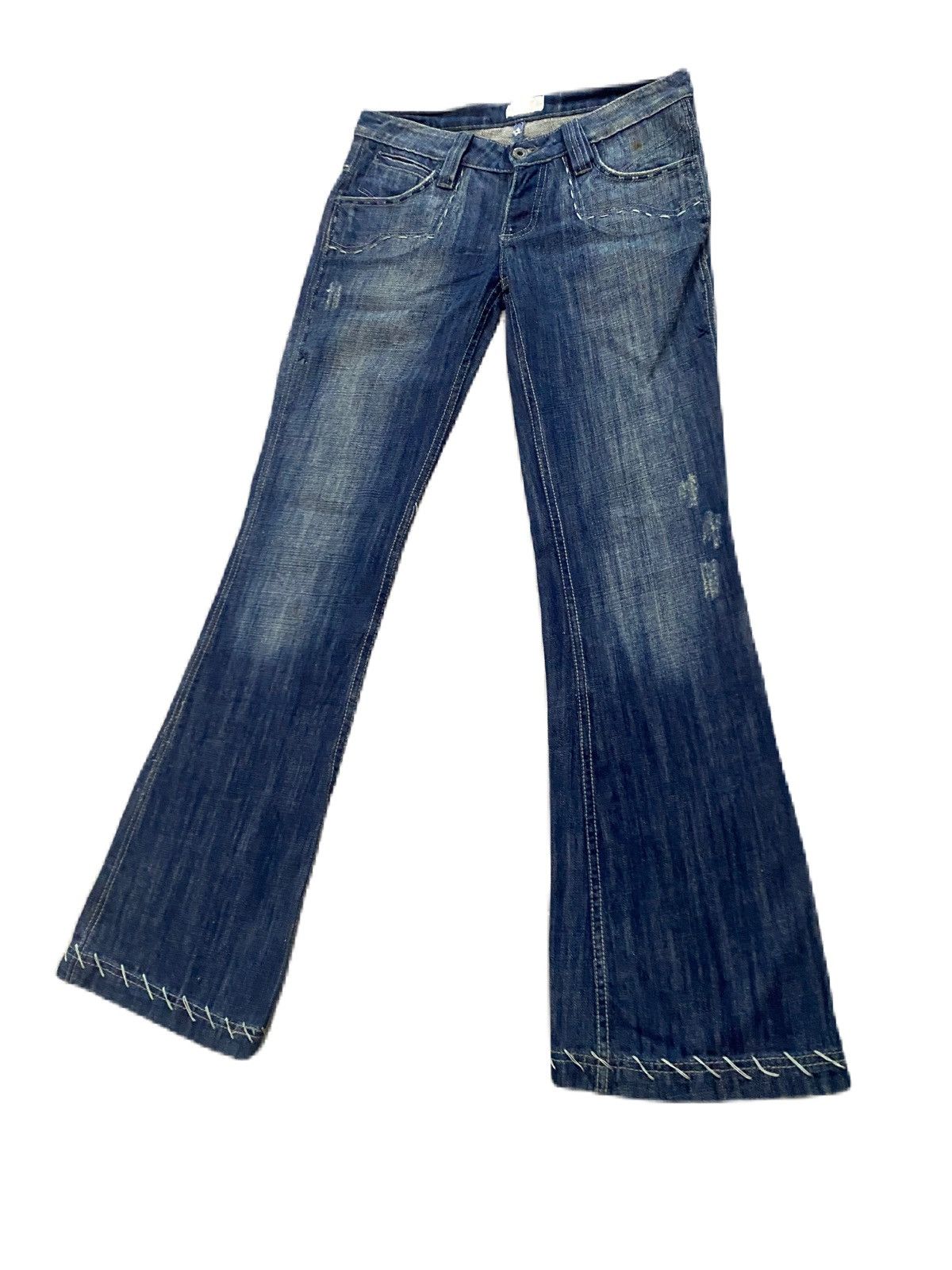 Antik Denim × If Six Was Nine Flare Jeans Antik Denim Low Rise Boot Cut 3🟦8 Size US 27 - 2 Thumbnail