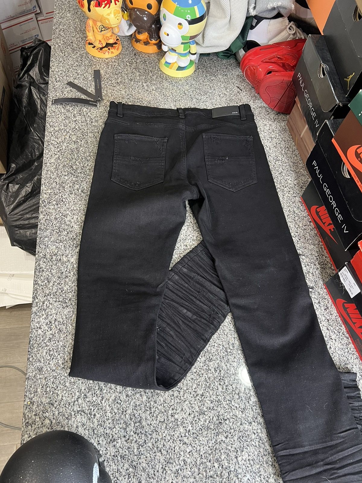 Amiri Amiri Mx1 Split Leather Jeans Size US 34 / EU 50 - 9 Thumbnail