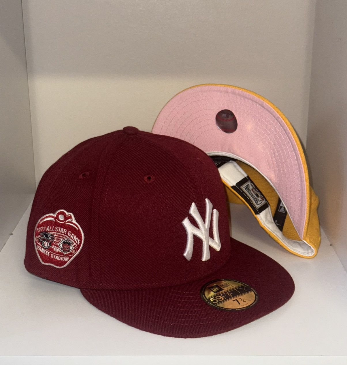 New Era Lot of 2 New Era New York Yankees 59FIFTY Fitted Hats Size ONE SIZE - 1 Thumbnail