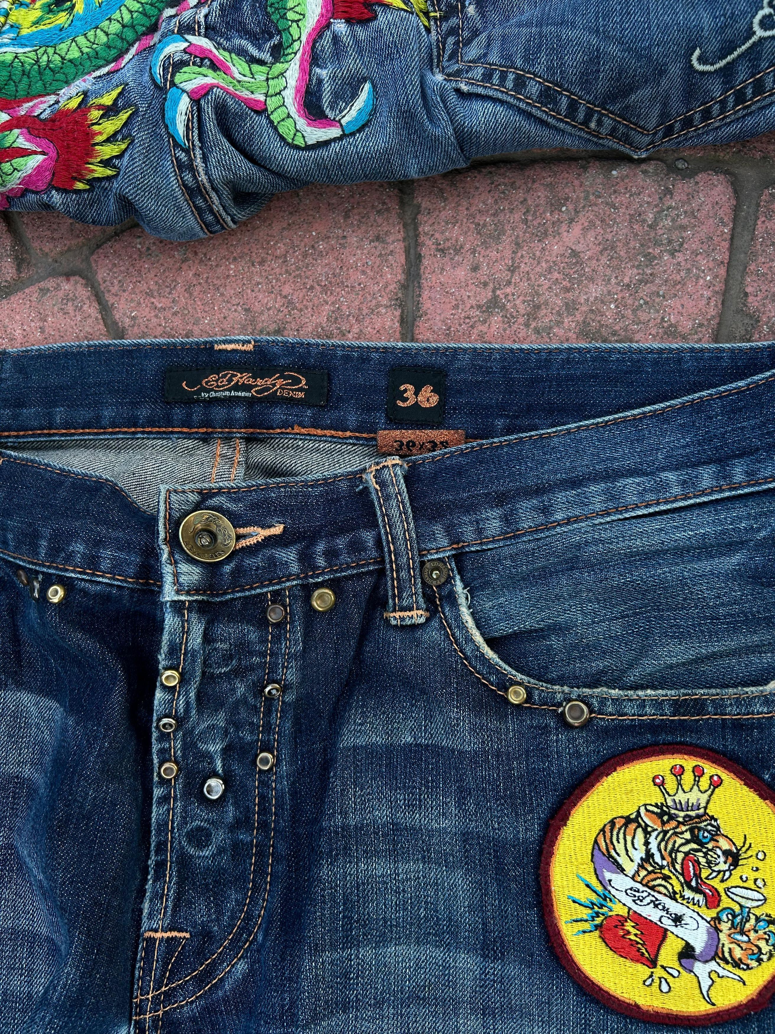 Ed Hardy Ed Hardy Jeans Size US 36 / EU 52 - 8 Thumbnail