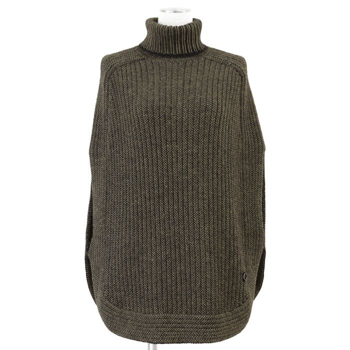 Gucci Gucci Gucci Alpaca Wool Knit Poncho Textile Tops DUTY FREE for USA Size ONE SIZE - 1 Thumbnail