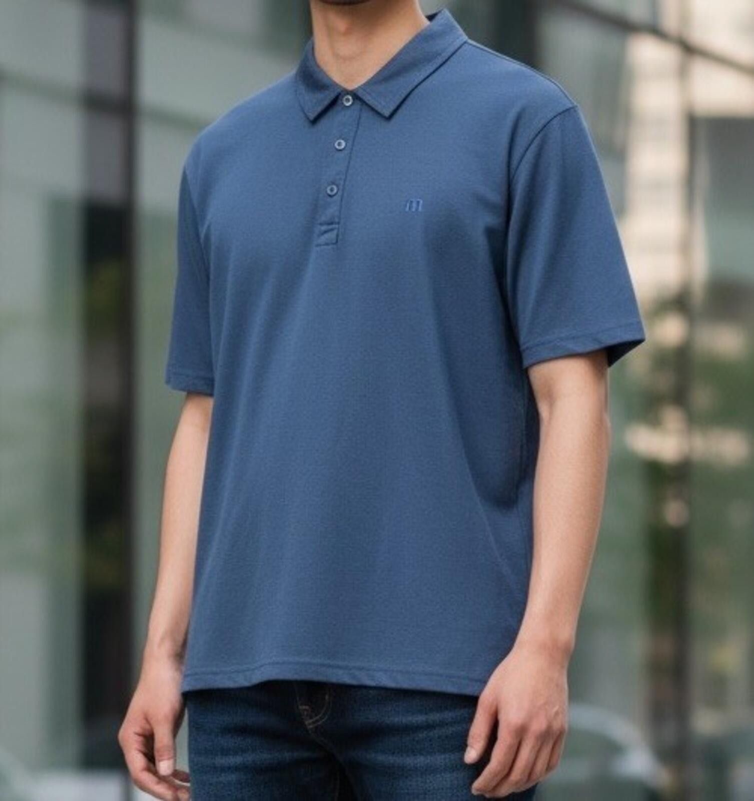 TravisMathew TravisMathew Mens XL Navy Polo Shirt Casual Golf Preppy Size US XL / EU 56 / 4 - 1 Thumbnail
