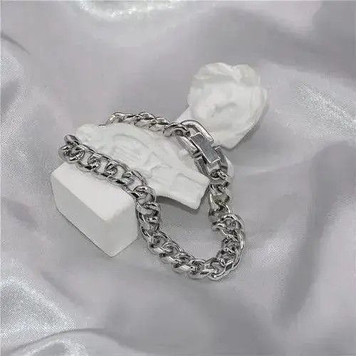 Jewelry Hamaoka x Akane Stainless Steel Snap Bracelet Size ONE SIZE - 4 Thumbnail