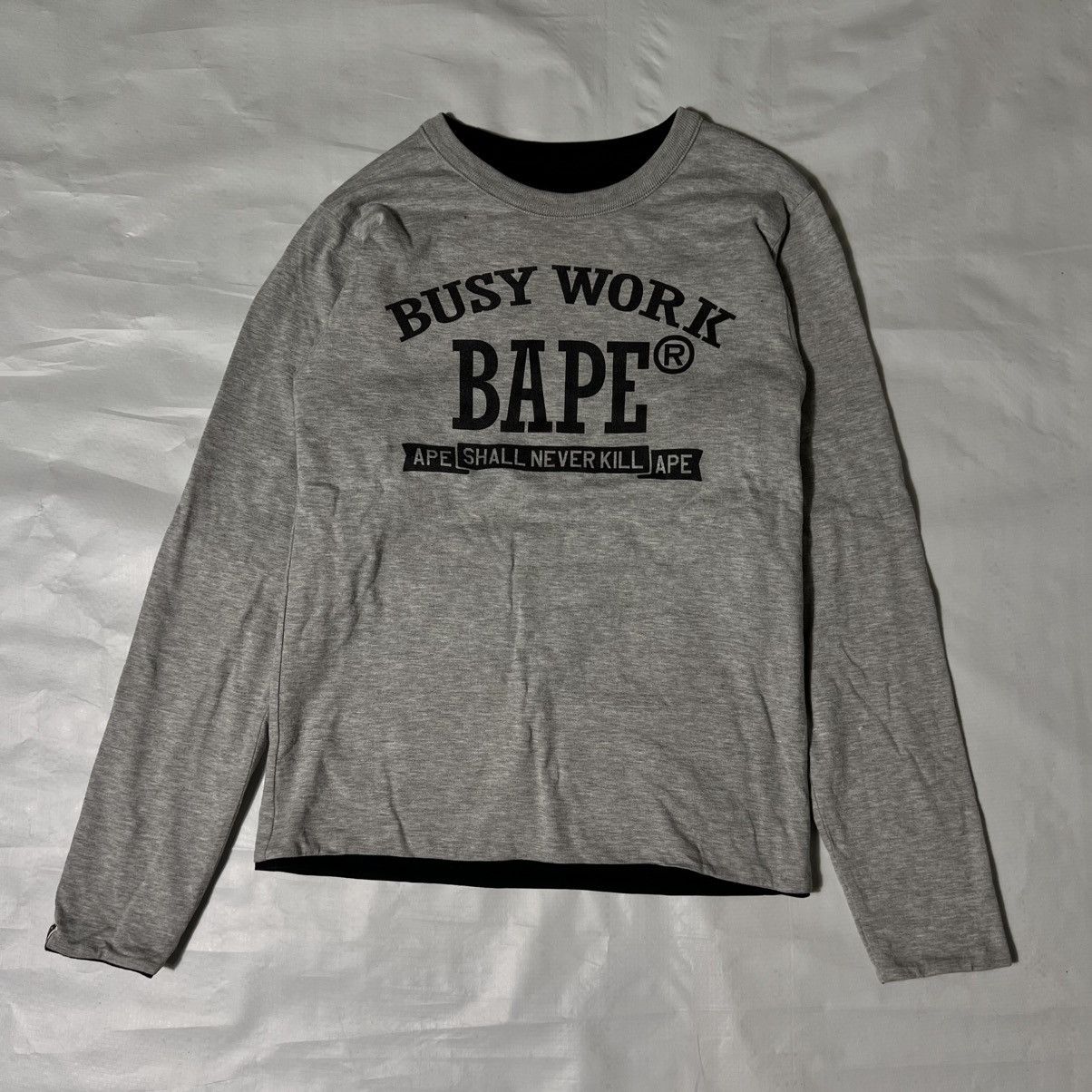 Bape Vintage Nigo Era Bape Reversible Crewneck XS Size US XS / EU 42 / 0 - 3 Thumbnail