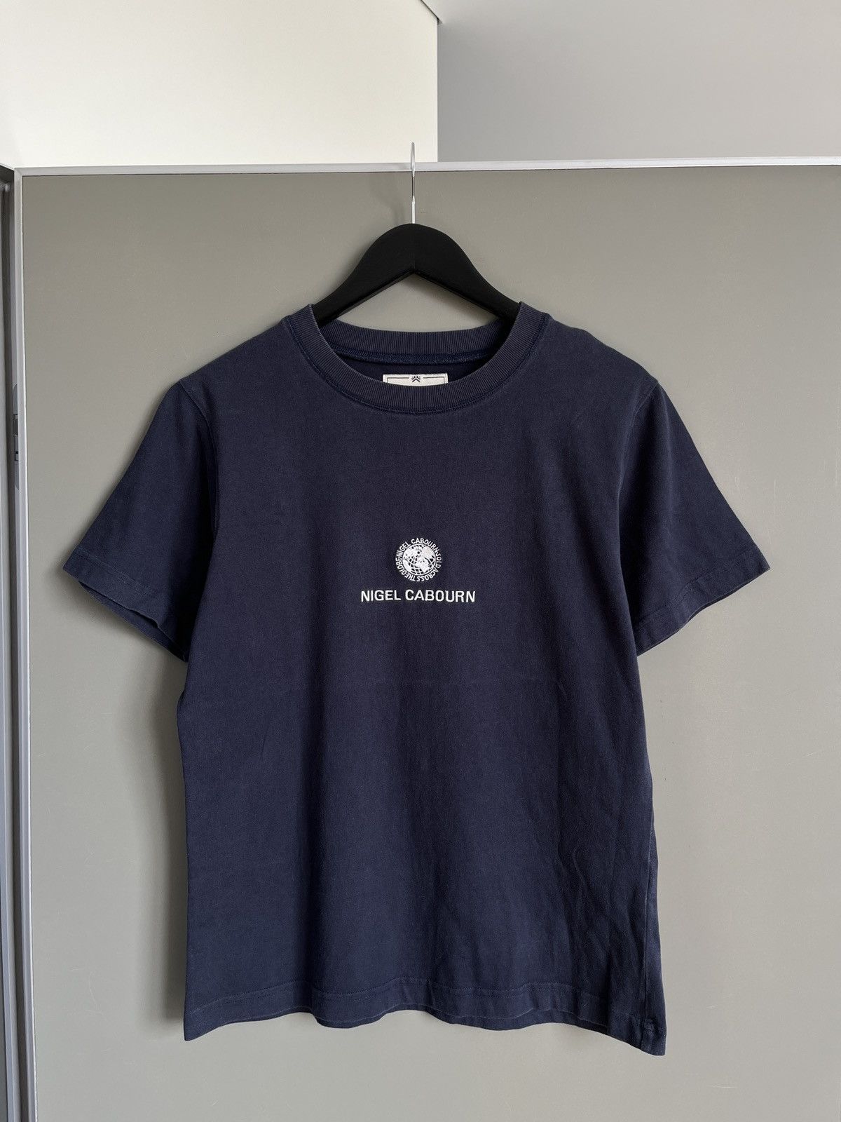 Nigel Cabourn Nigel Cabourn Army GYM Navy Blue Logo T-shirt