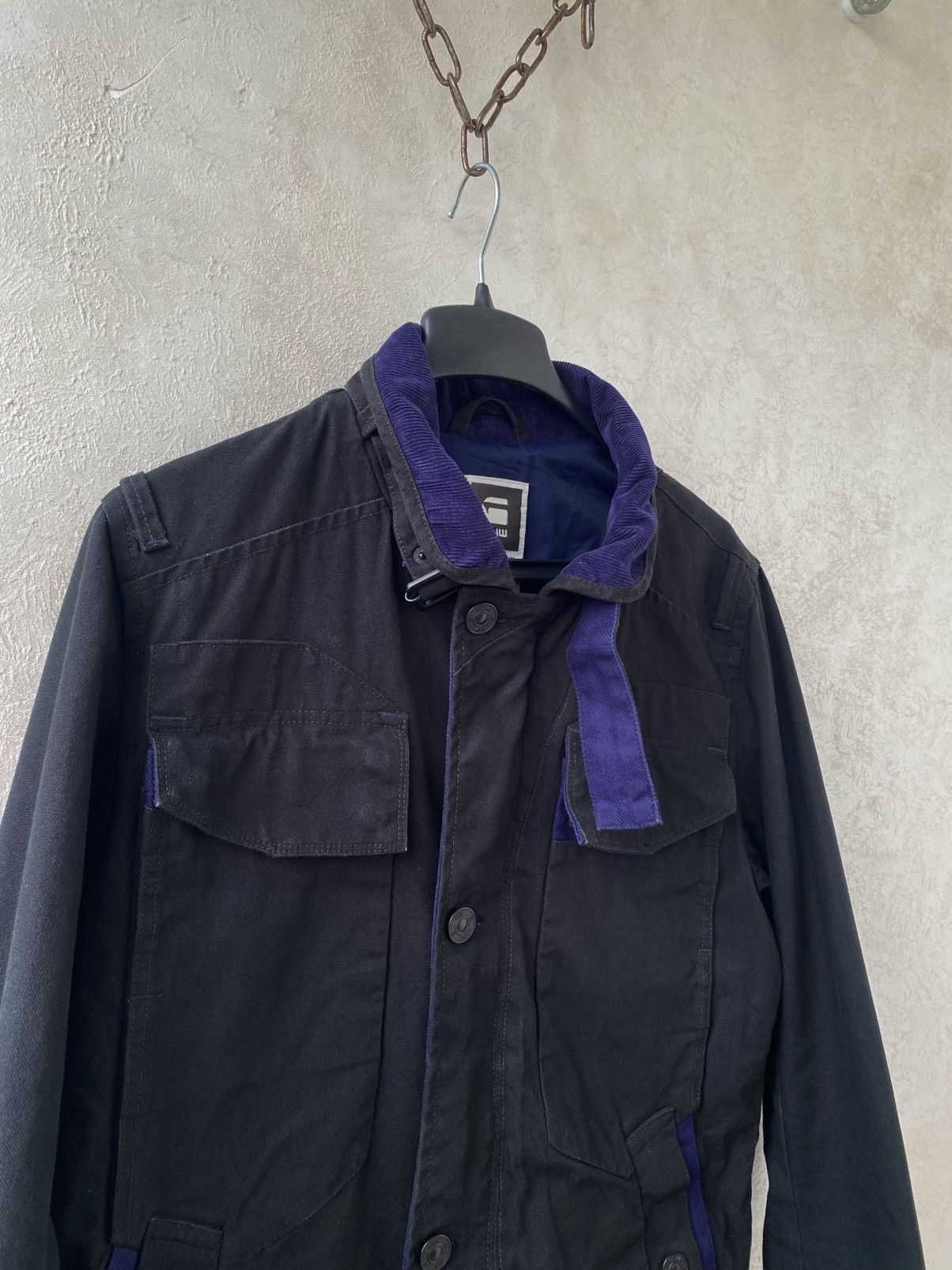 G-Star G-Star Raw Denim Will Garber Military Trench Coat Jacket Size US L / EU 52-54 / 3 - 5 Thumbnail