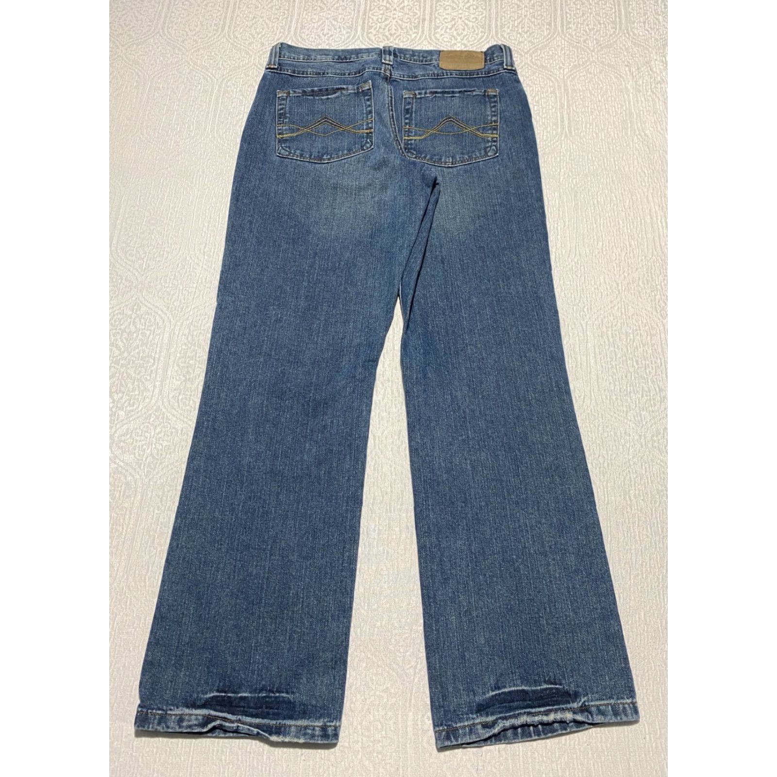Vintage Urban Pipeline Jeans Size 34×32 Blue Denim Men Straight Relaxed 5-Pocket Button Zip Mid Rise Regular Inseam 32 Fall Winter Spring Summer Preppy Size US 34 / EU 50 - 2 Thumbnail