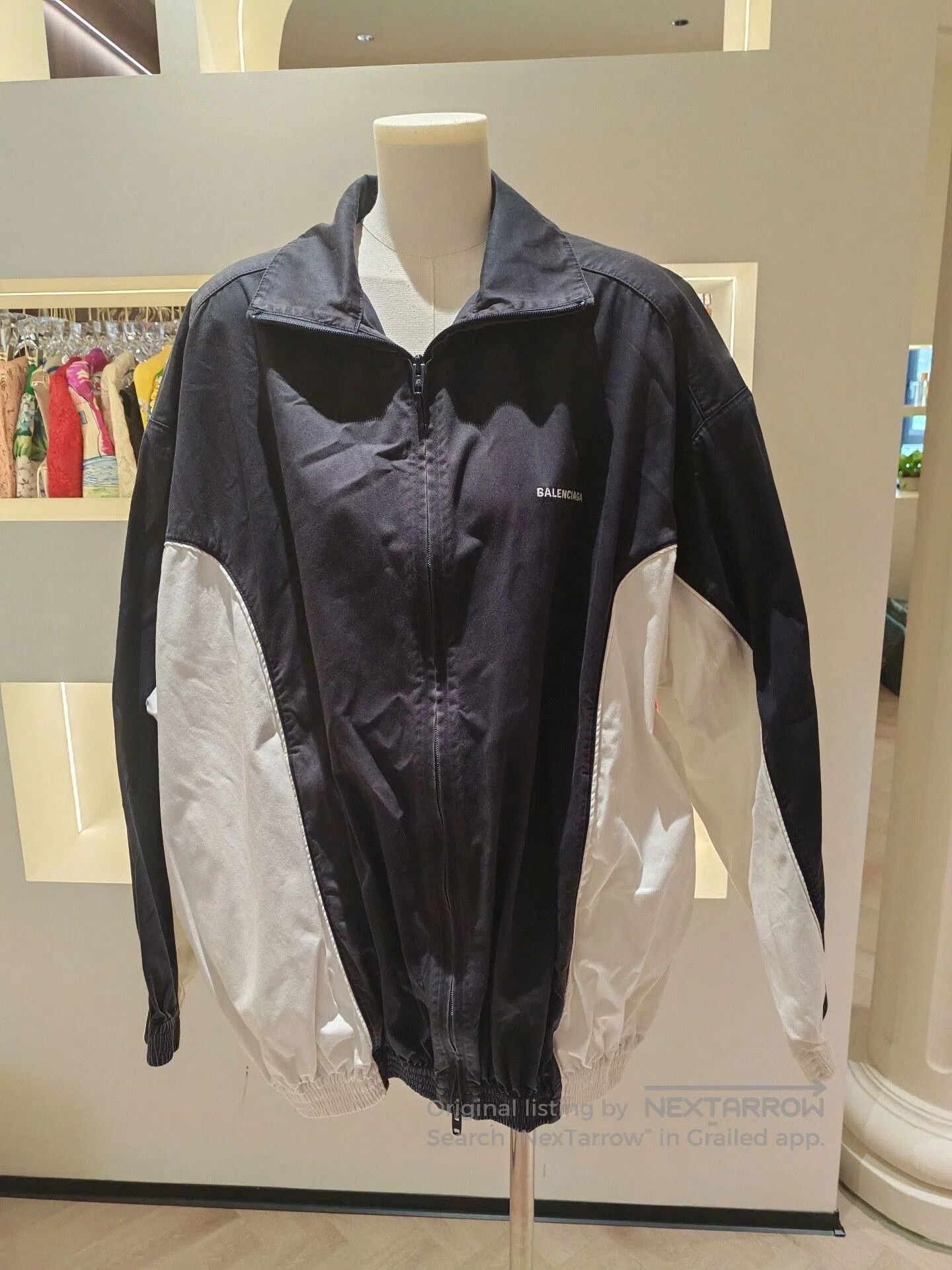 Balenciaga Balenciaga Black White Jacket Size 46. Size US M / EU 48-50 / 2 - 1 Thumbnail