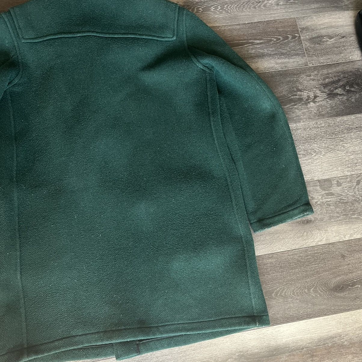 Gloverall Vintage Gloverall The Original Duffle Pea Coat Wool Green Size US XL / EU 56 / 4 - 15 Thumbnail