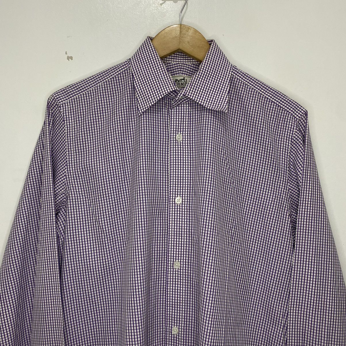 Hermes Hermes Button Down Shirt Size US M / EU 48-50 / 2 - 2 Thumbnail