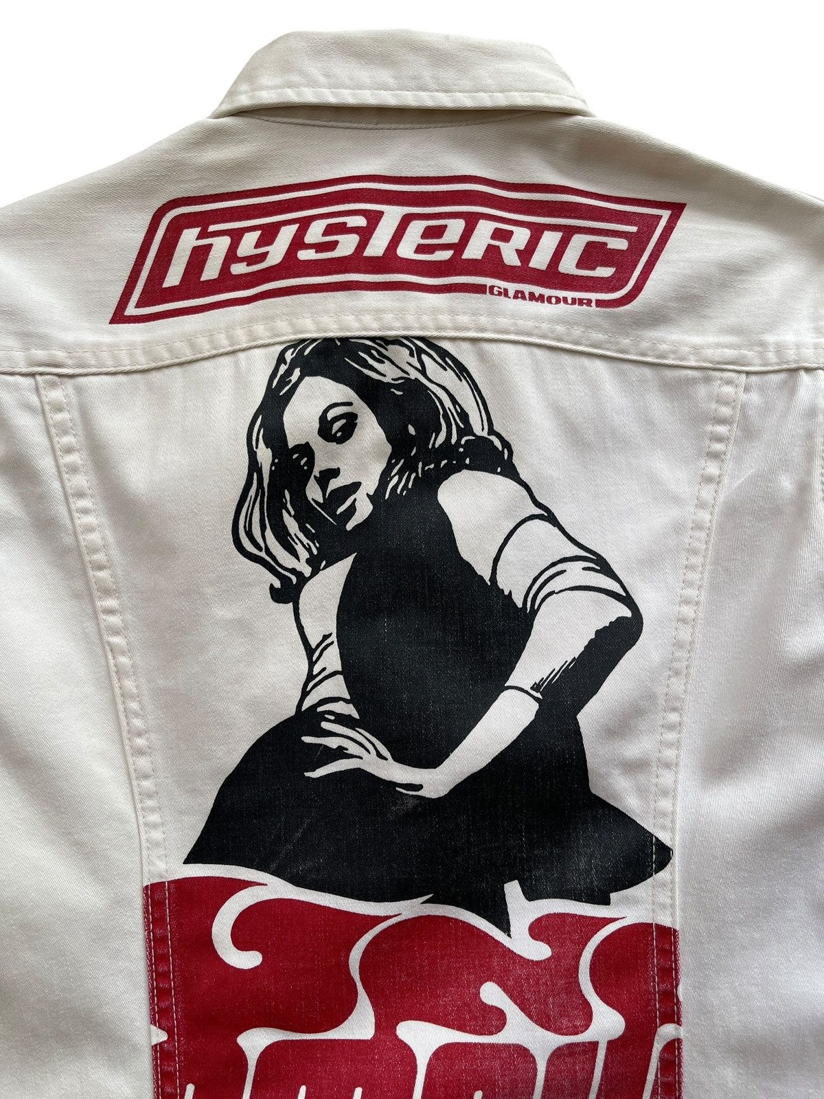 Hysteric Glamour Vtg Hysteric Glamour Punk Denim Jacket Size S / US 4 / IT 40 - 5 Thumbnail