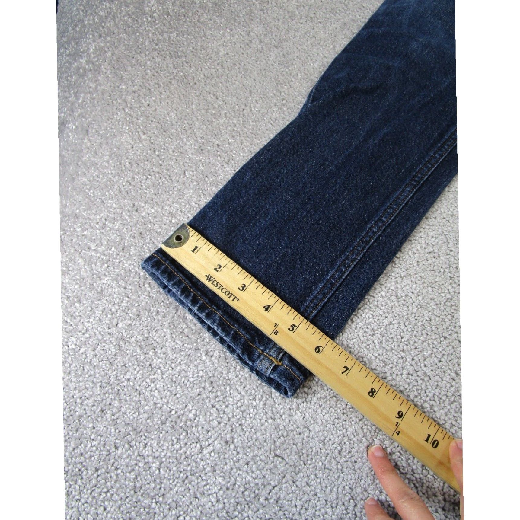 Everlane Everlane Mens Slim Fit Dark Wash Denim Jeans 30X33 Size US 30 / EU 46 - 6 Thumbnail