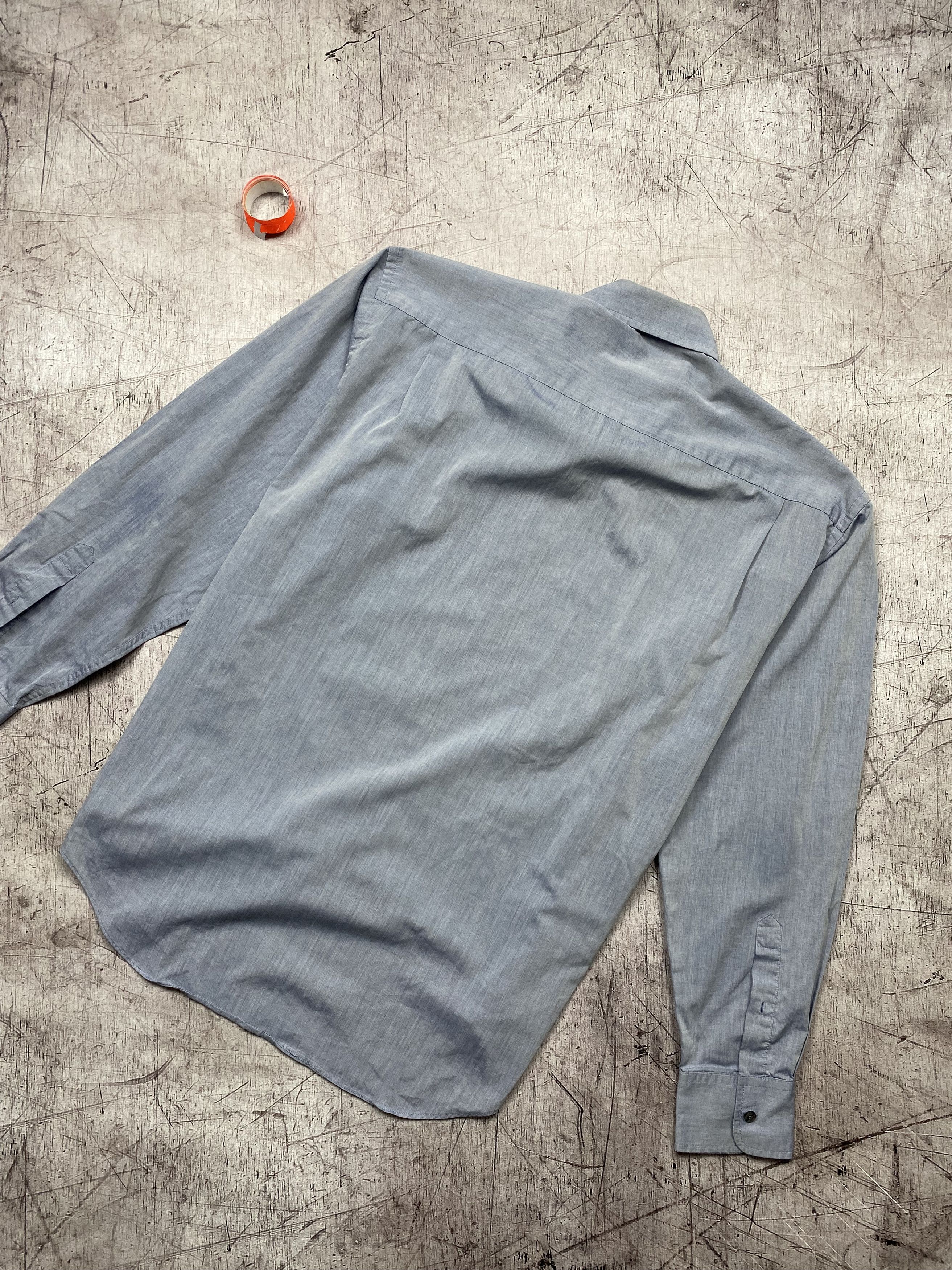 Yves Saint Laurent Ysl Pour Homme vintage long sleeve shirt YSL Size US XL / EU 56 / 4 - 5 Thumbnail