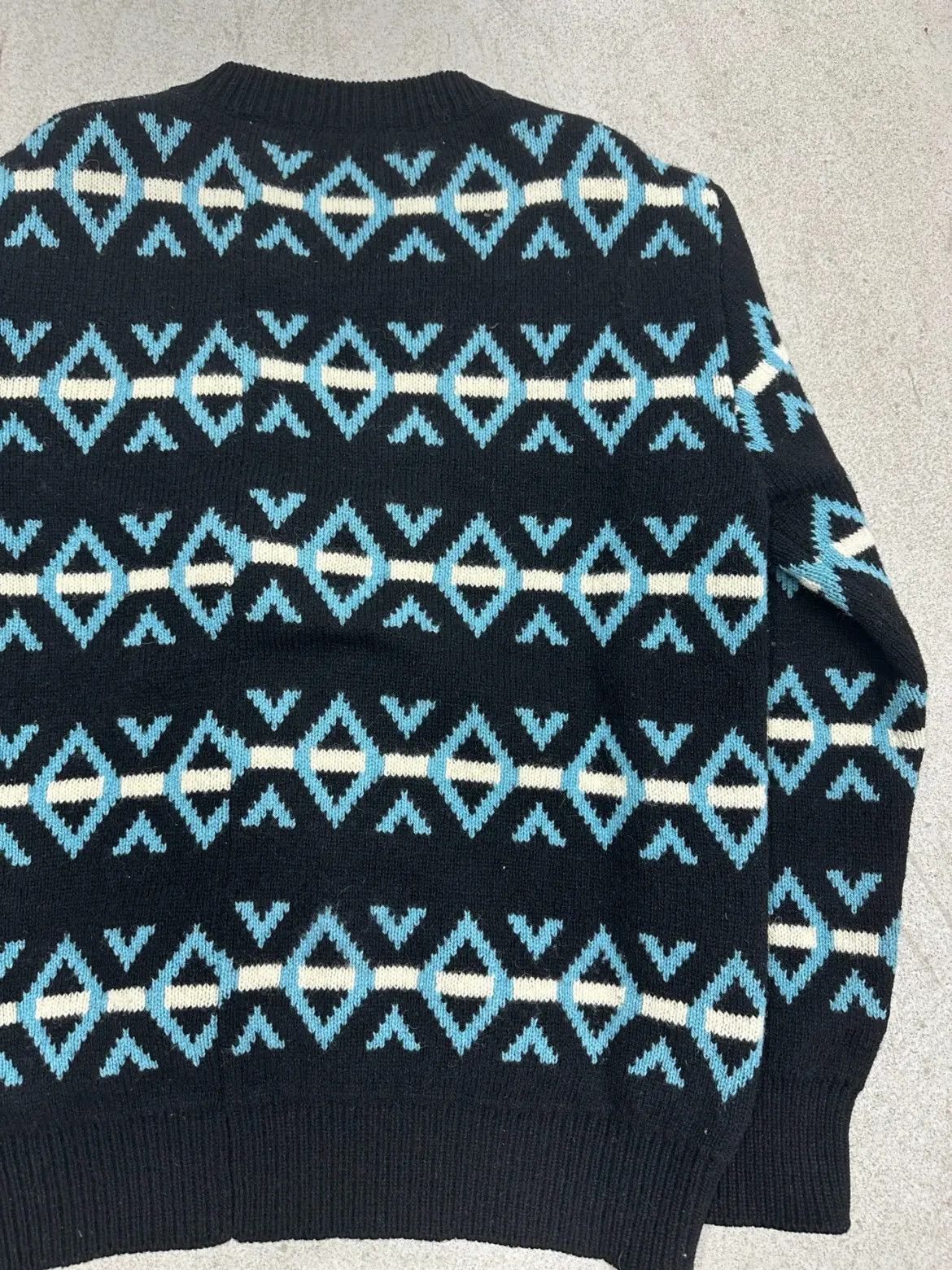 Raf Simons Raf Simons 16AW Diamond Pattern Sweater Size US M / EU 48-50 / 2 - 4 Thumbnail