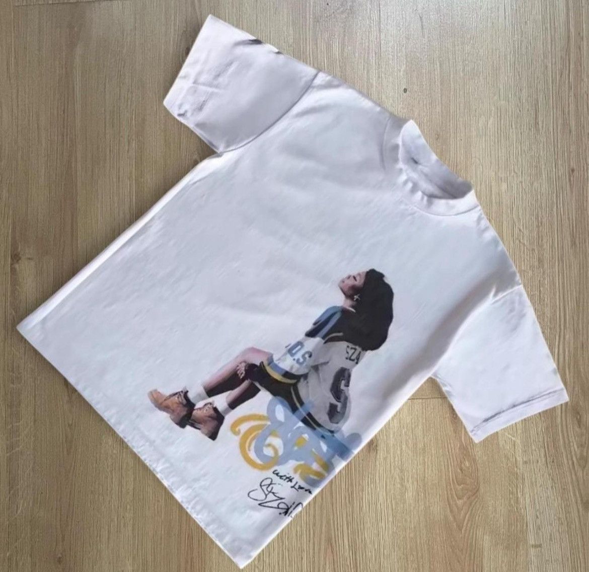 Other Y2k White/blue sza tshirt Size US S / EU 44-46 / 1 - 3 Thumbnail