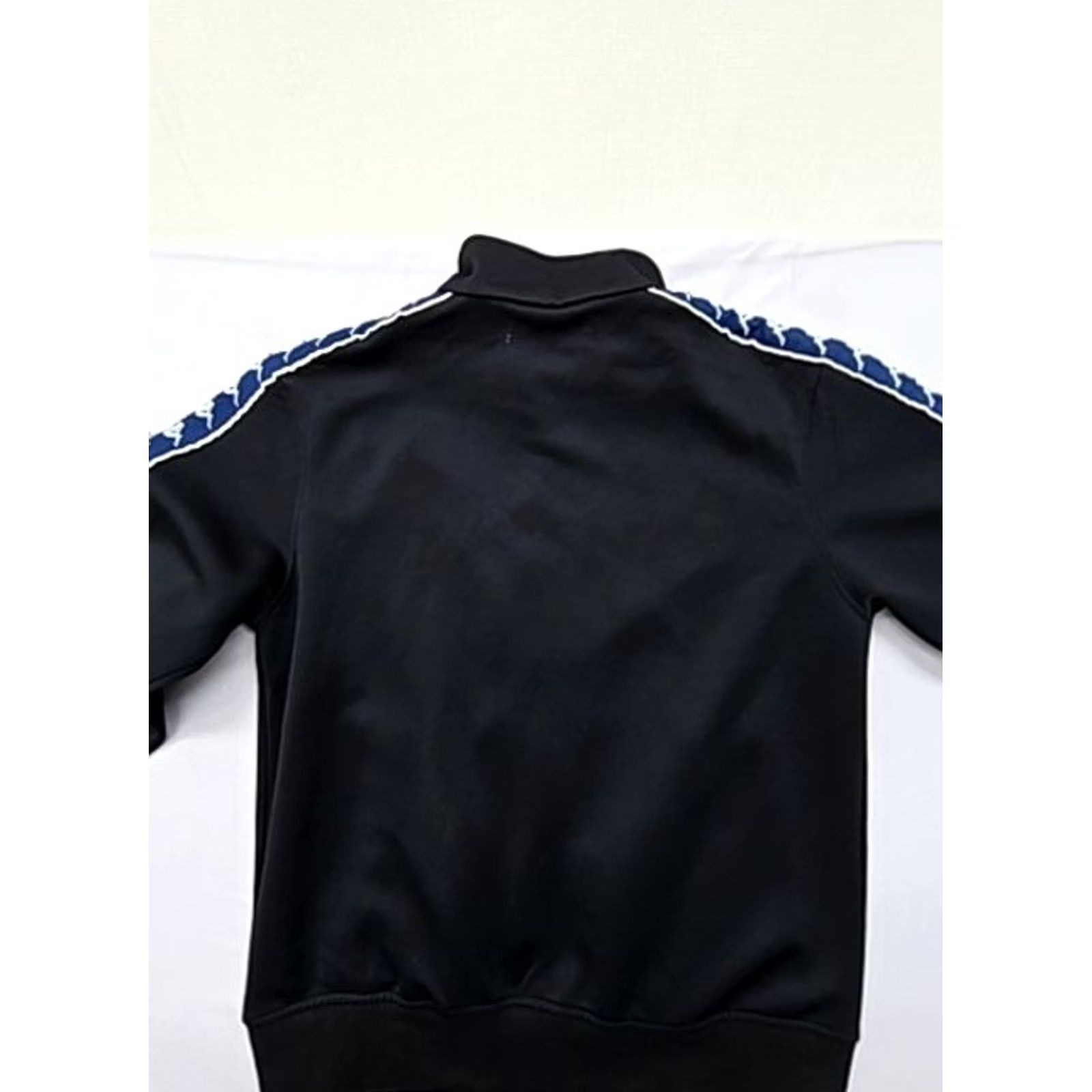 Kappa Kappa Mens Black Stripe Track Jacket M Polyester Zipper Med Size US M / EU 48-50 / 2 - 2 Thumbnail