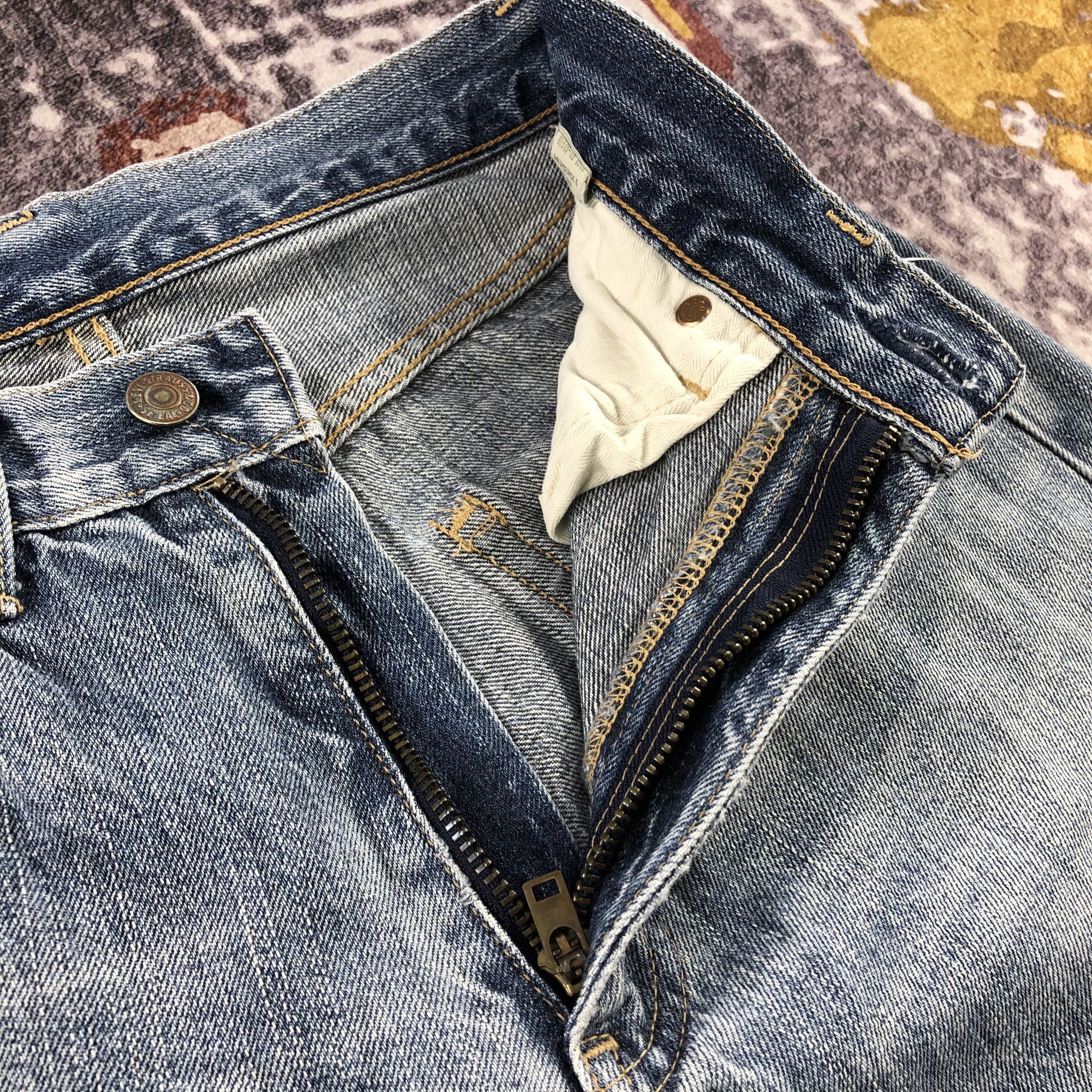 Levi's × Vintage Vintage 90s Levis 510 Red Loop Jeans-JM2782 Size US 26 / EU 42 - 7 Thumbnail