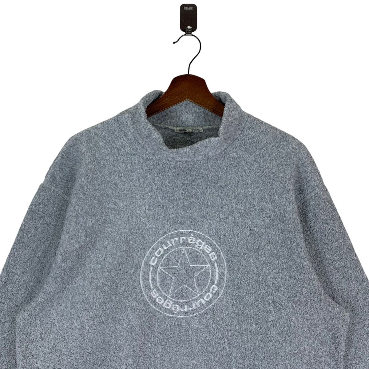 Courreges VINTAGE COURREGES FLEECE SWEATER Size US M / EU 48-50 / 2 - 4 Thumbnail