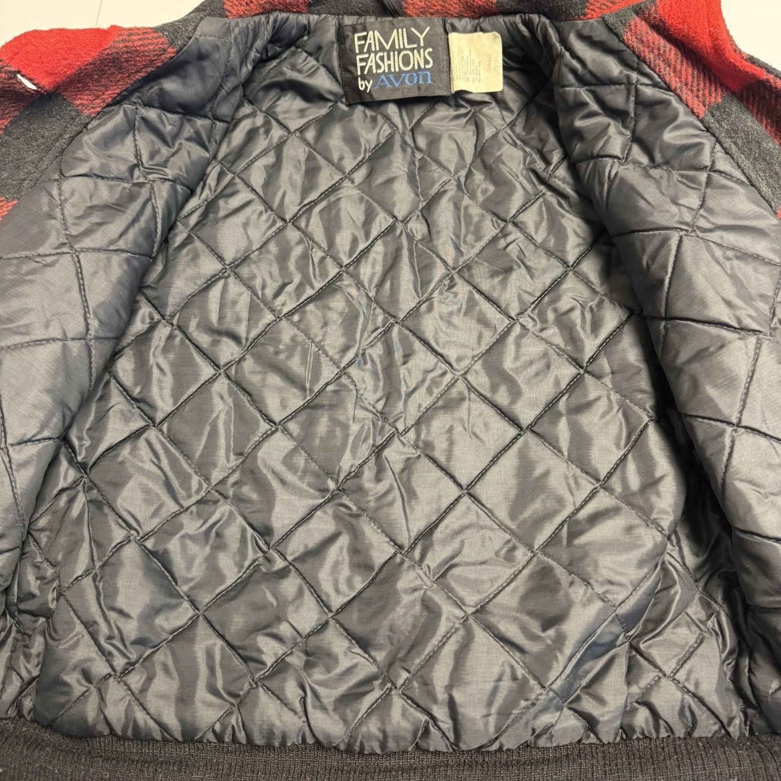 Vintage Vintage Womens Buffalo Plaid Jacket Size Small Red USA Fami Size S / US 4 / IT 40 - 5 Thumbnail