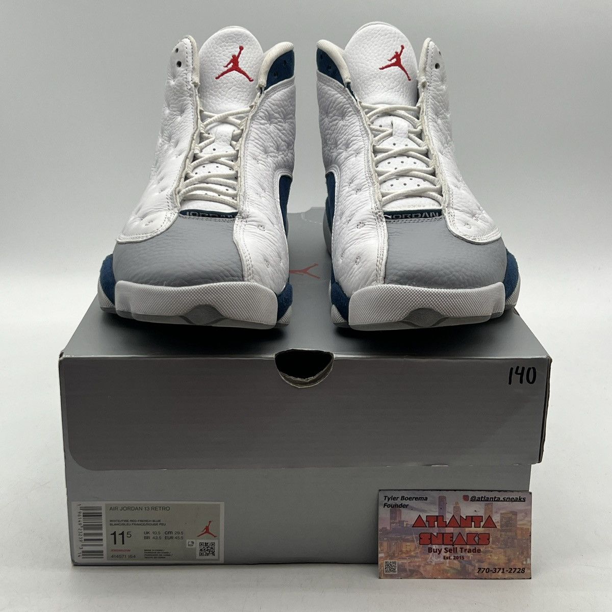 Jordan Brand Air Jordan 12 French blue Size US 11.5 / EU 44-45 - 2 Thumbnail