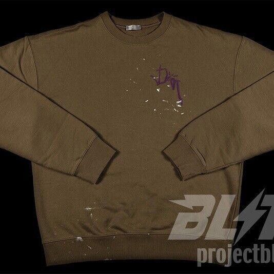 Dior CHRISTIAN DIOR X CACTUS JACK OVERSIZED SWEATSHIRT M BROWN Size US M / EU 48-50 / 2 - 1 Thumbnail