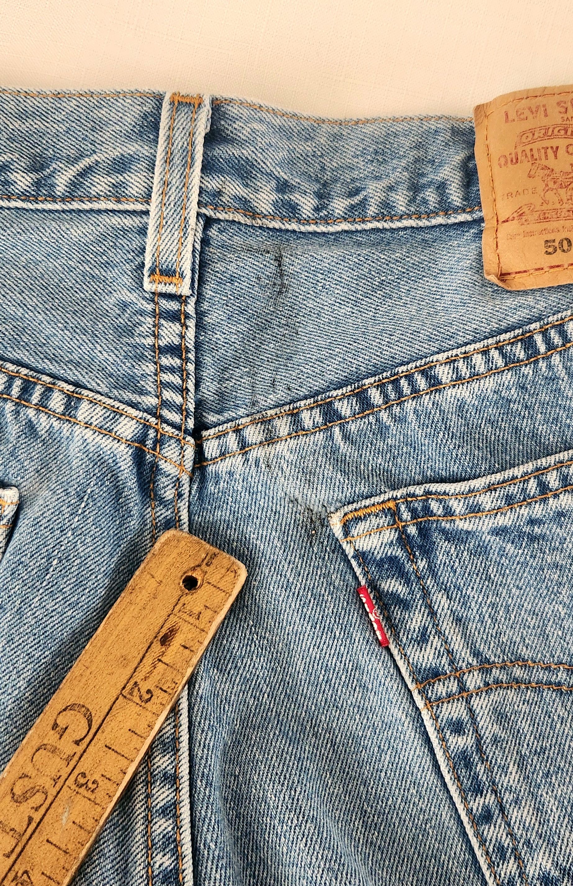 Levi's × Vintage Levi's 501 XX VTG True Vintage USA Made Red Tab 90s Blue 34 Size US 34 / EU 50 - 16 Thumbnail