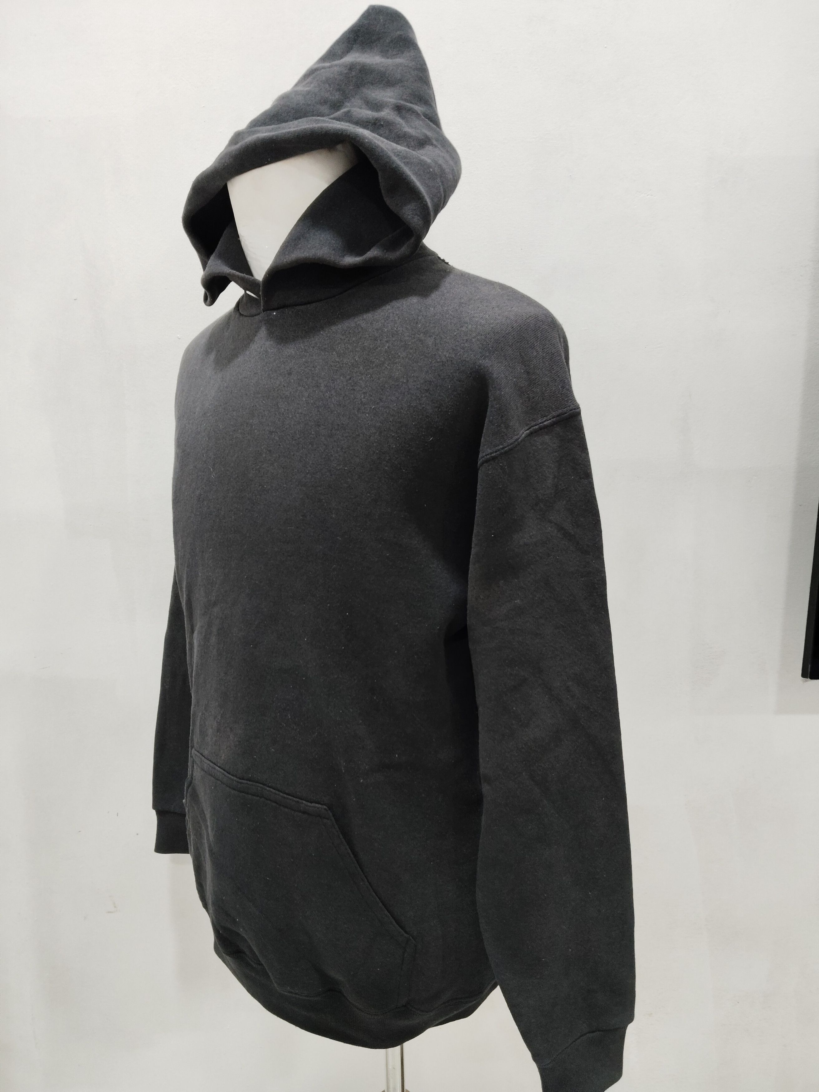 Tultex × Vintage Vintage 90s Tultex Plain Hoodie Sweatshirt Size US M / EU 48-50 / 2 - 2 Thumbnail