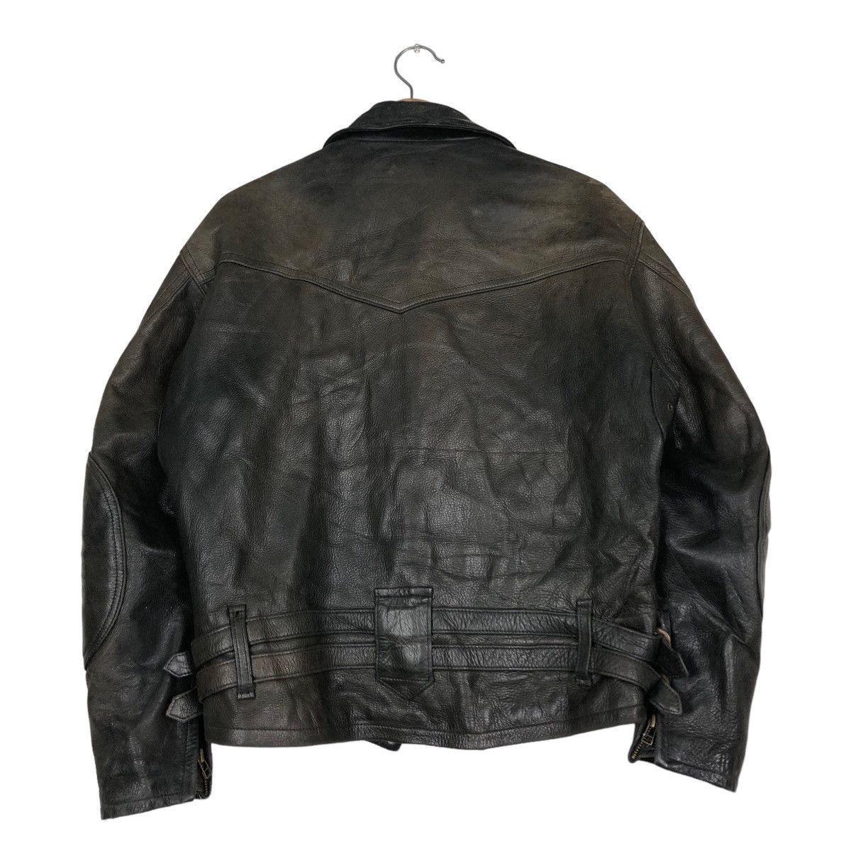 Japanese Brand Vintage Soft Leather Biker Jacket Harold’s Gear IsseyMiyake Size US M / EU 48-50 / 2 - 8 Thumbnail