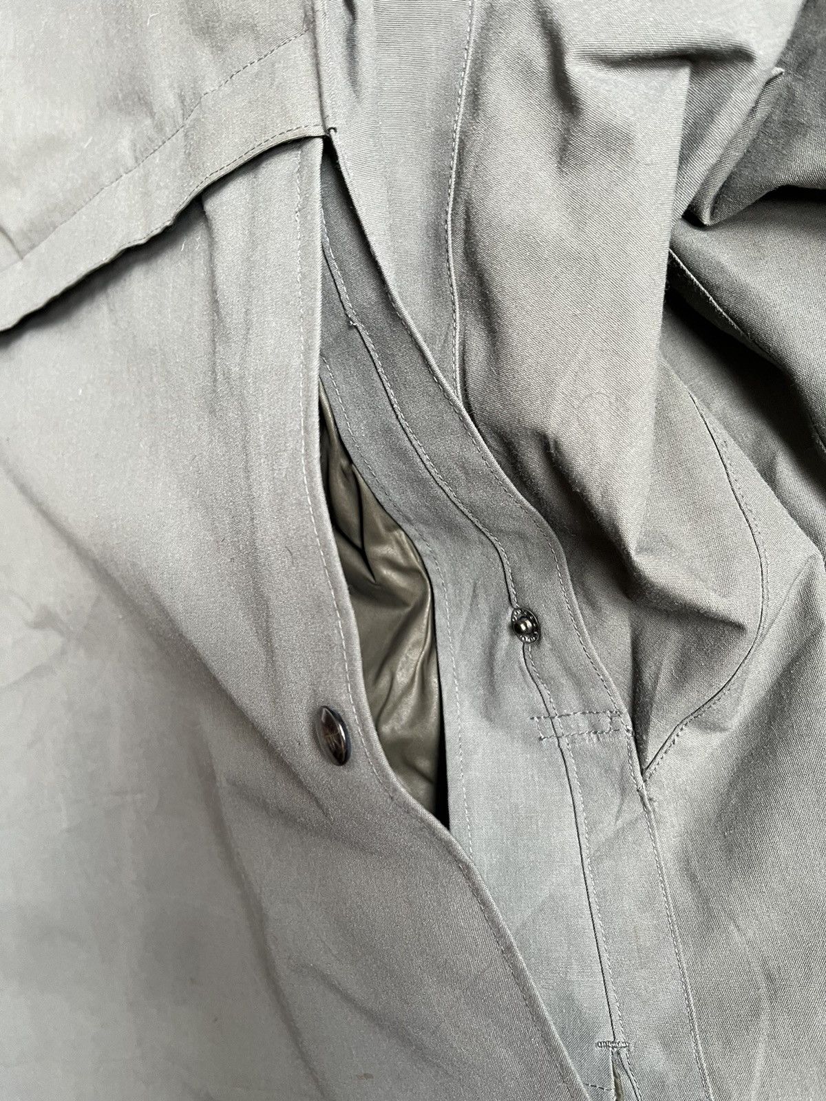 Other Adolphe Lafont 50s Olive Scotchgard France Hunting Jacket Size US L / EU 52-54 / 3 - 22 Thumbnail