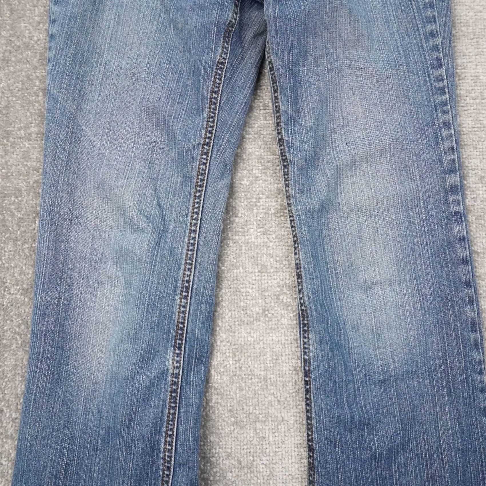 Denime a.n.a Jeans Bootcut Y2K Low Rise 30x30 Medium Wash Blue Denim 5-Pocket Womens Boys? Size 30" / US 8 / IT 44 - 6 Thumbnail
