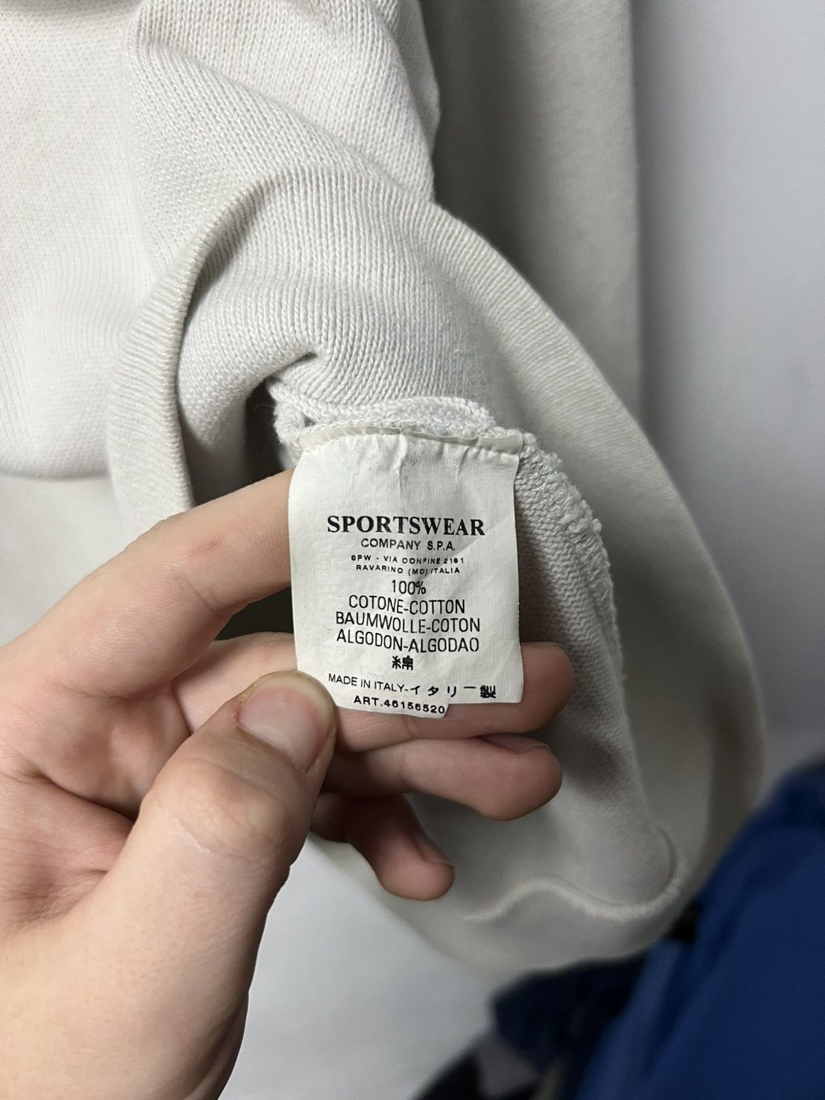 Stone Island Vintage Stone Island Sweatshirt Crewneck Patch Size XL Y2K Size US XL / EU 56 / 4 - 6 Thumbnail