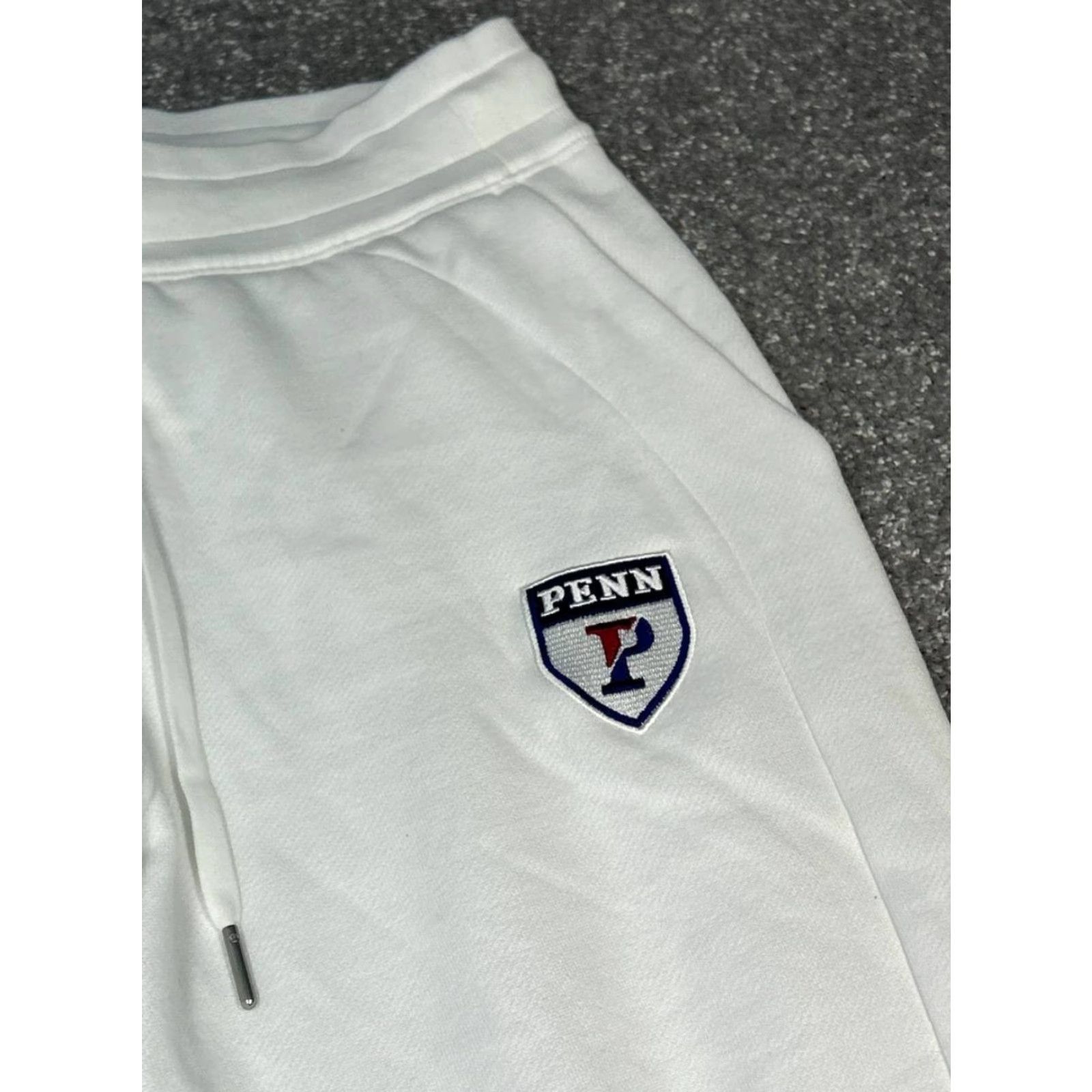 Lululemon Lululemon Scuba Jogger Pants Womens 6 White Cotton Stretch Logo Athleisure 90s? Size 28" / US 6 / IT 42 - 4 Thumbnail