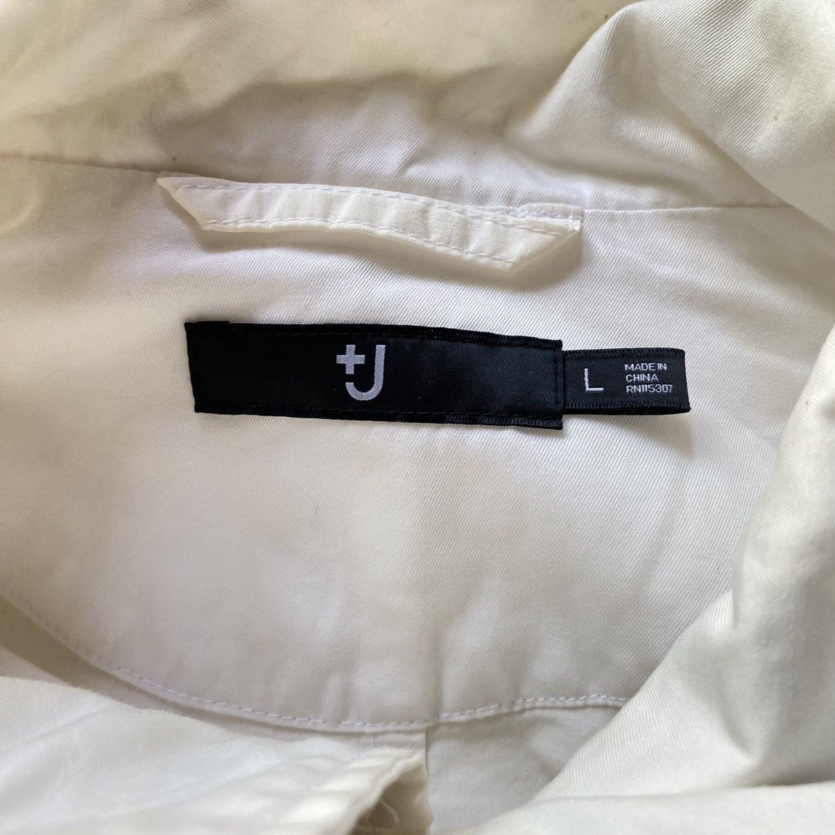 Jil Sander +J JIL SANDER UNIQLO White Jacket Size US L / EU 52-54 / 3 - 10 Thumbnail