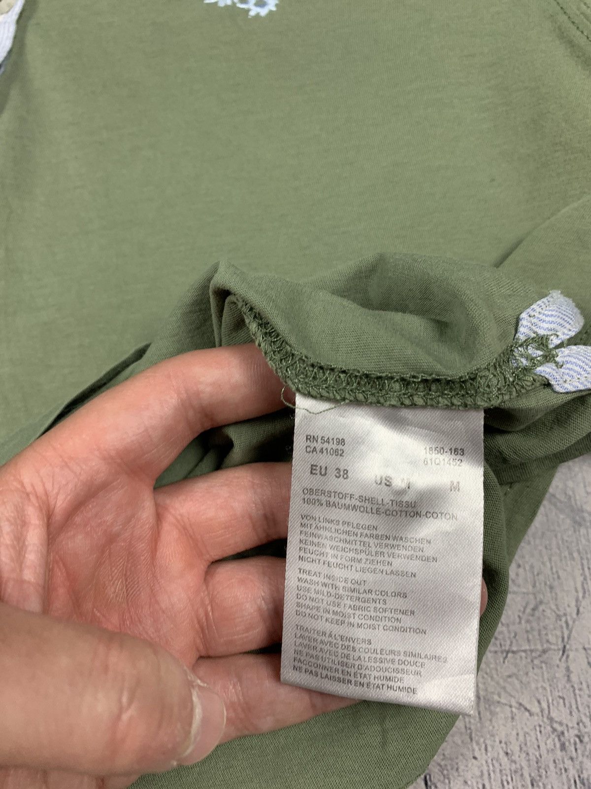 Bogner Bogner Fire+Ice Polo Long Sleeve Shirt Size M Green Outdoor Size M / US 6-8 / IT 42-44 - 6 Thumbnail